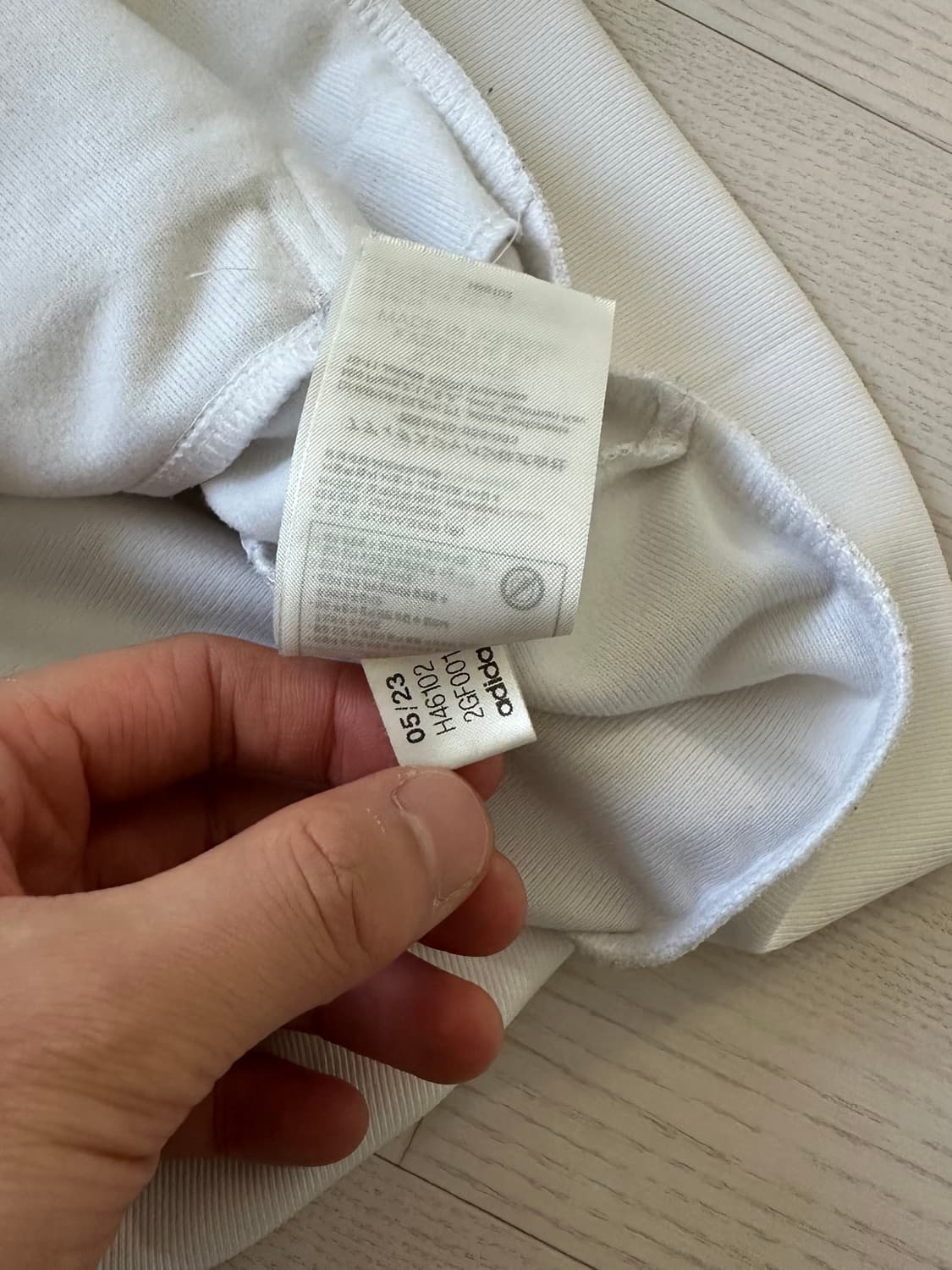 아디다스 삼선로고 사이드라인 트랙탑 화이트 져지 상품이미지9