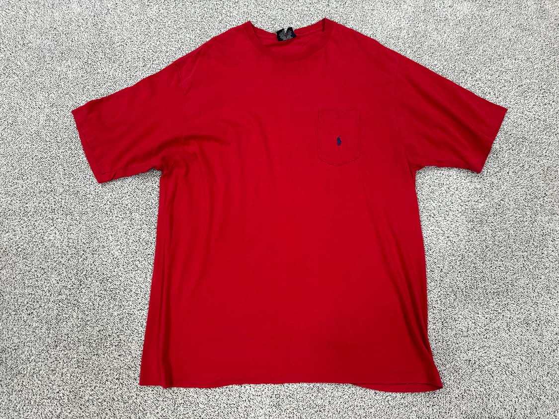 폴로 랄프로렌 90s USA 포켓반팔티  상품이미지1