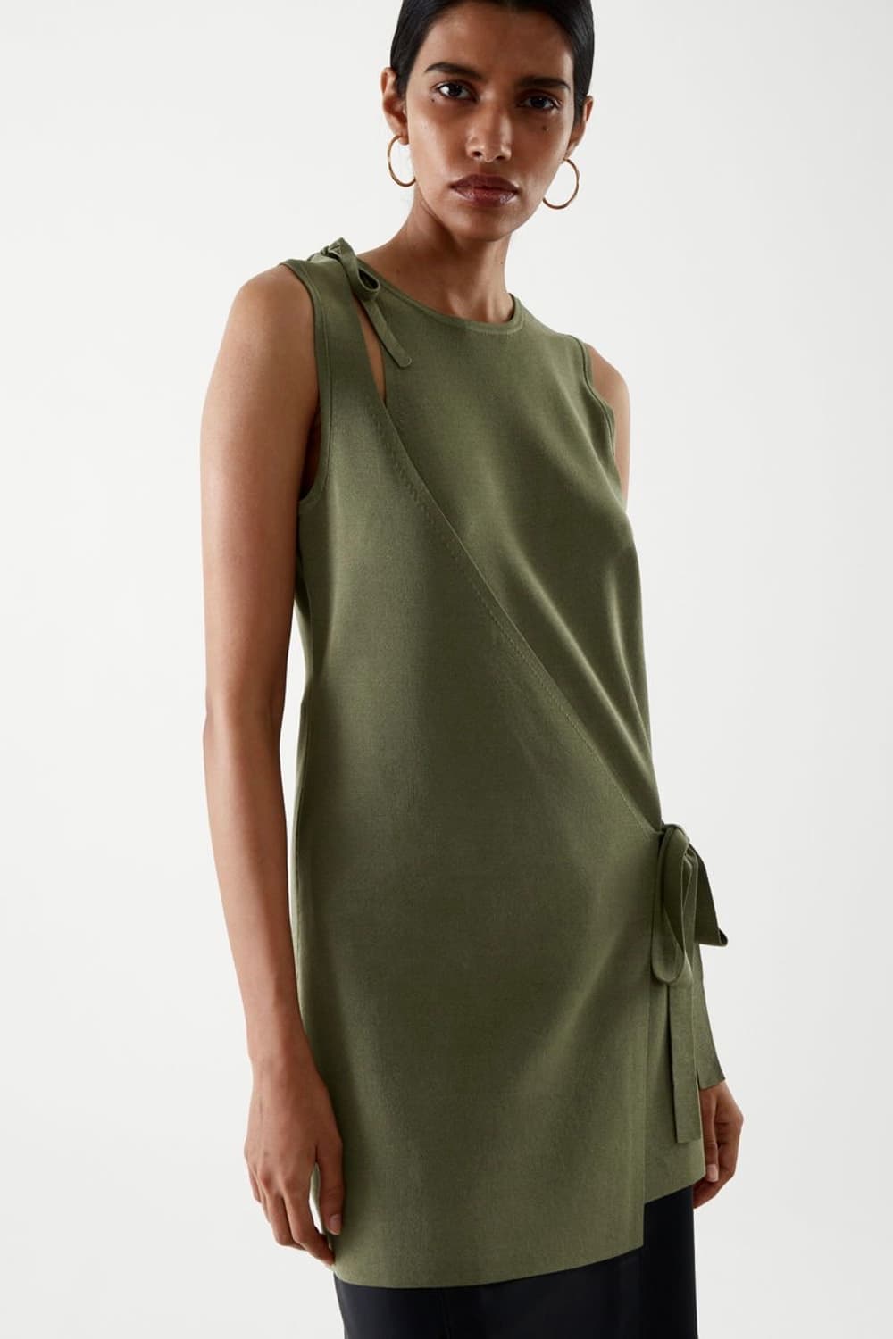 [COS 코스] 여성 랩 베스트 탑 상품이미지1