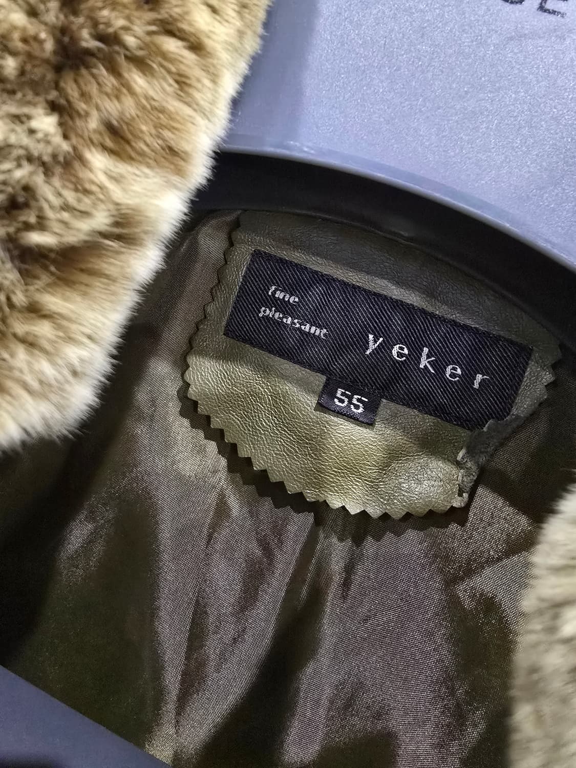 Yeker 렉스 토끼털 양가죽 자켓 55 상품이미지4