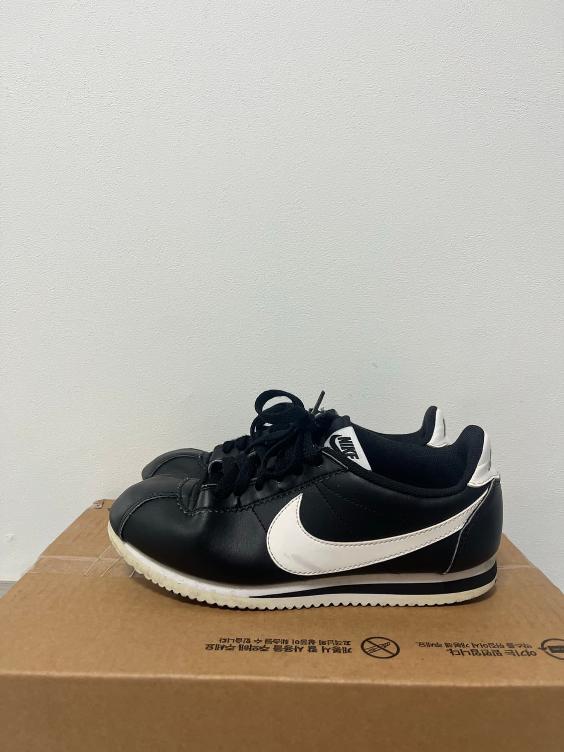 나이키 코르테즈 블랙 250mm 상품이미지2