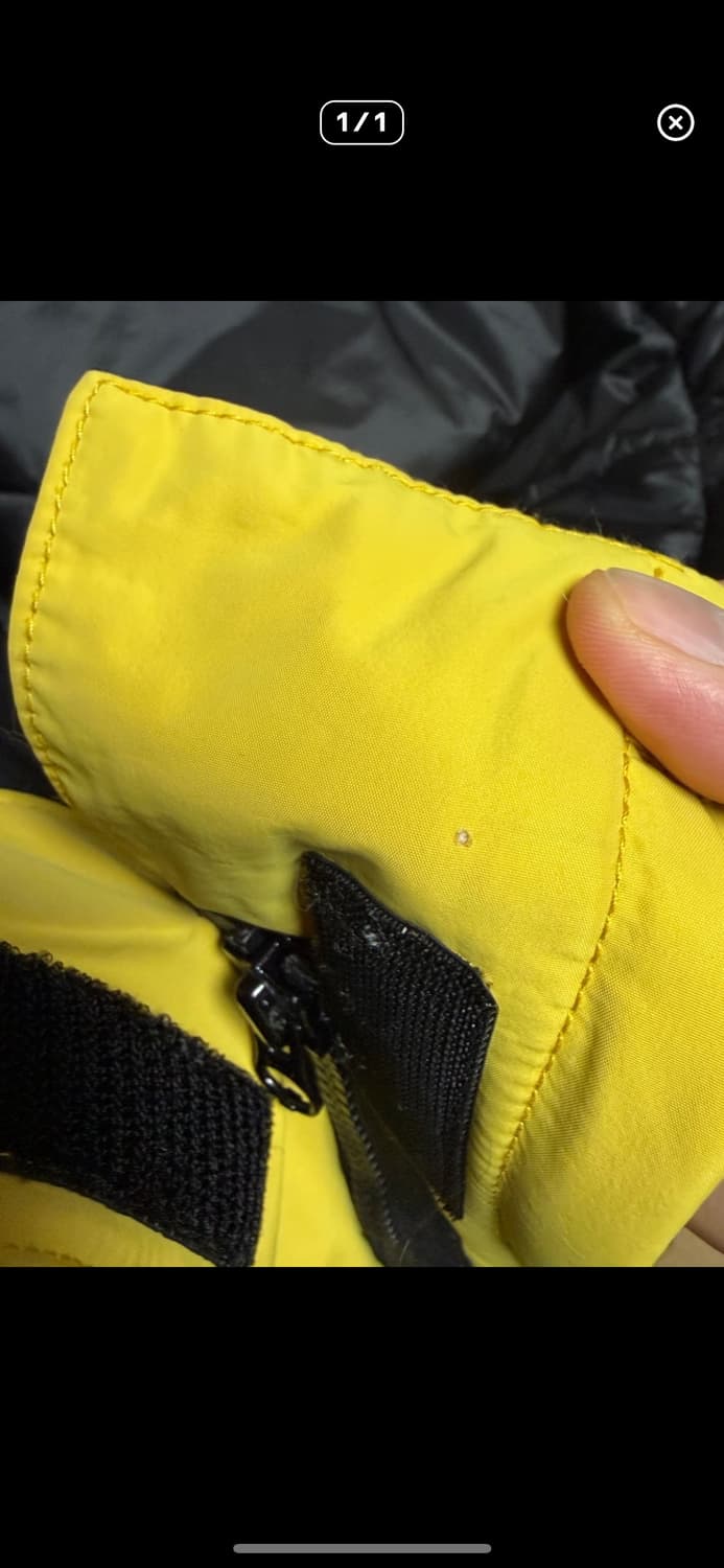 [L] 스톤아일랜드 마이크로랩스 프리마로프트 옐로우 패딩 상품이미지10