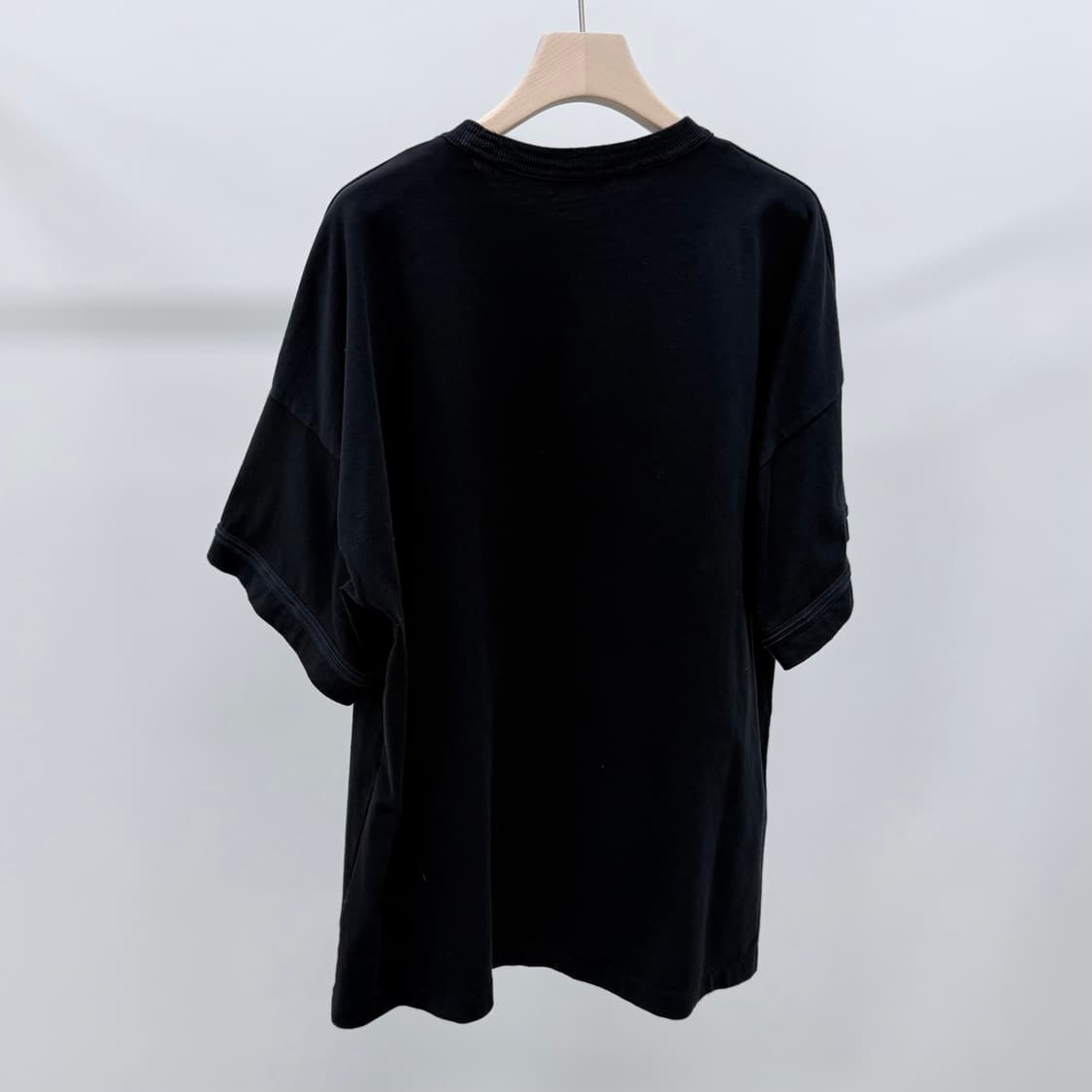 [S+급/L] 24ss 디올 x 스톤아일랜드 로고 반팔 티셔츠 상품이미지4