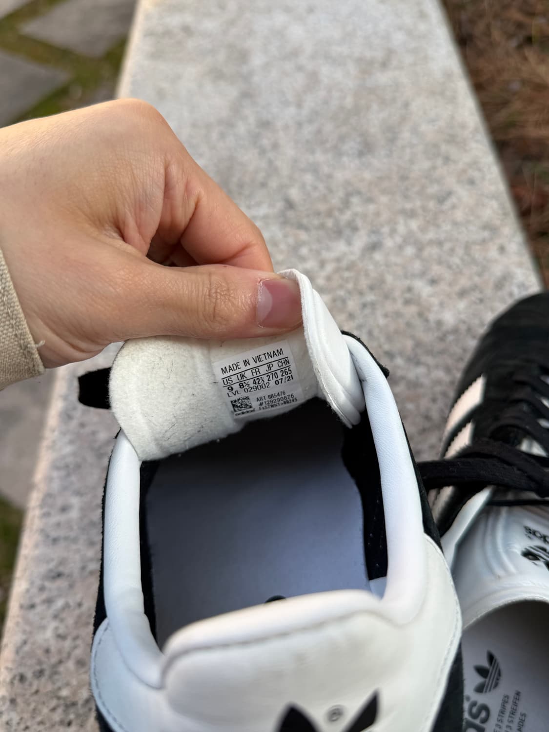 Adidas 아디다스 가젤 블랙 상품이미지10