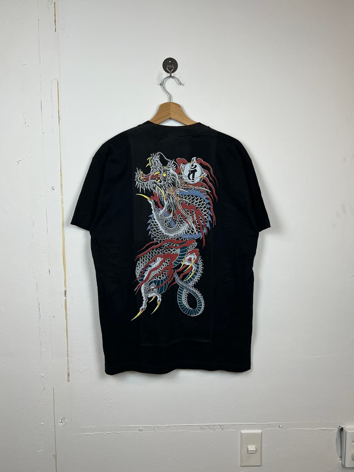 JPN 드래곤 프린팅 티셔츠 L 상품이미지2