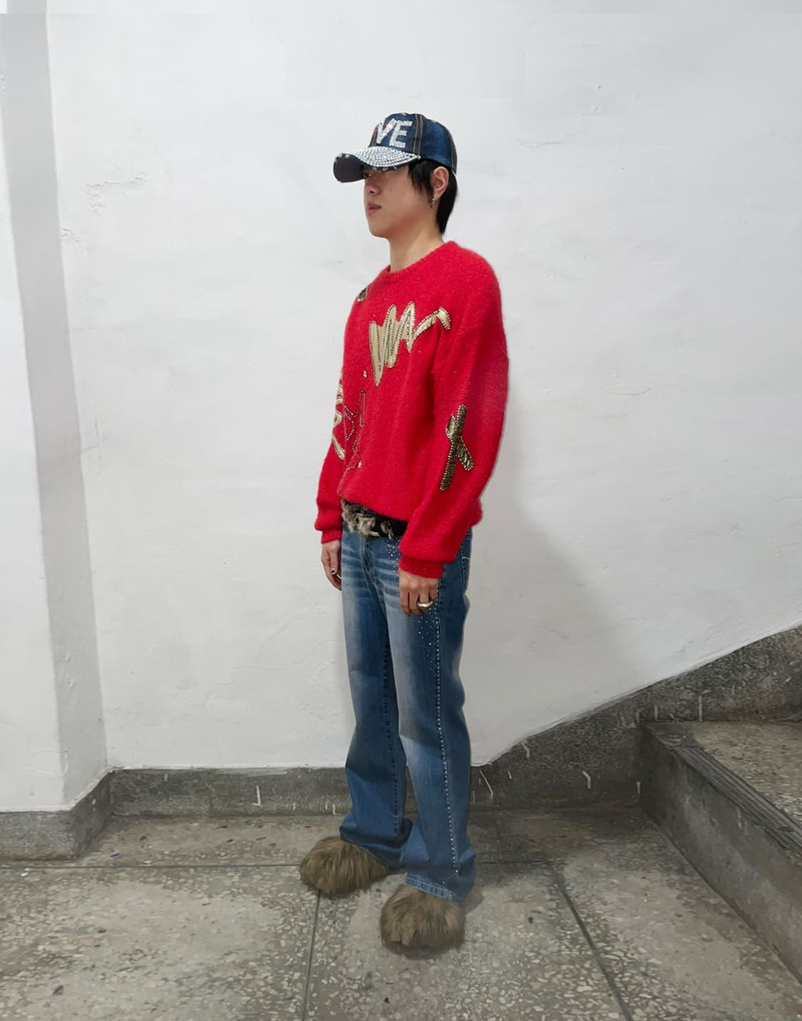 Red Beads Sweater 상품이미지9