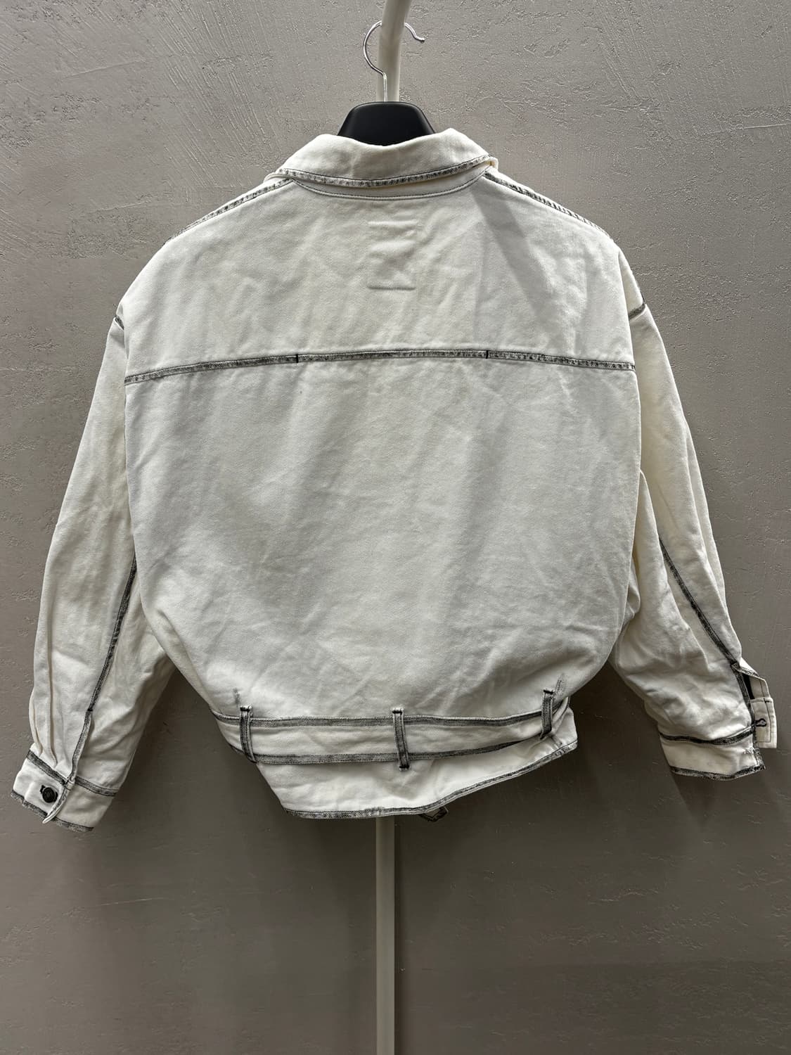 메종미네드 화이트 데님 자켓 M 상품이미지8