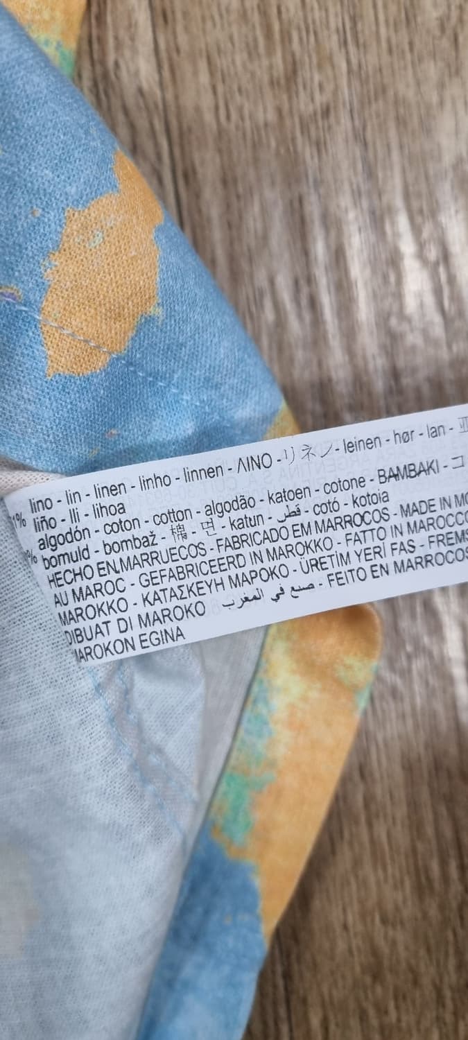 ZARA 자라 페인팅 프린트 반팔 L _ 남성, XL 추천 상품이미지10