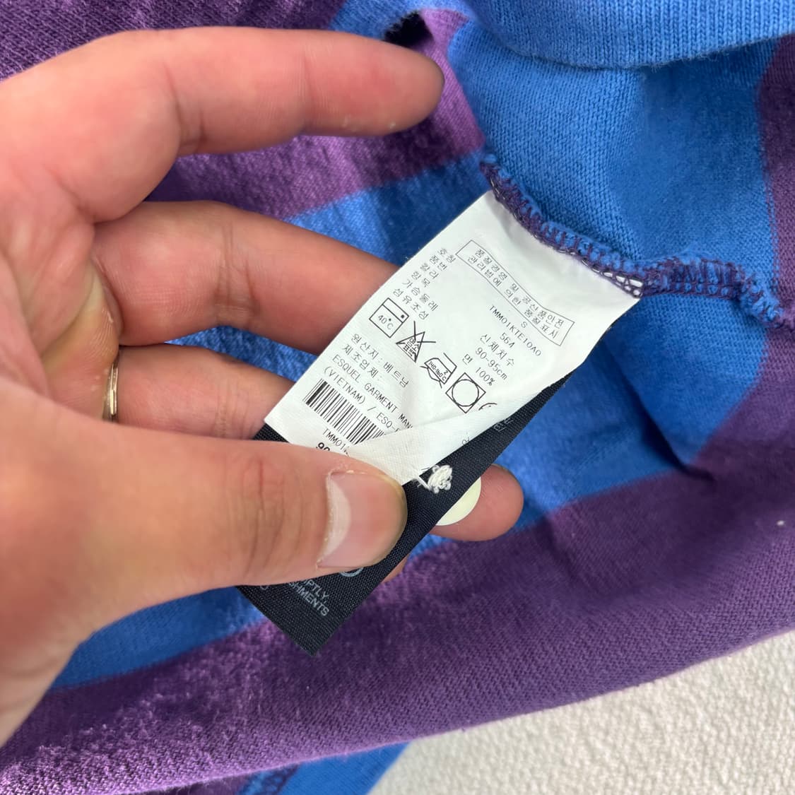 95 타미힐피거 스트라이프 럭비티  상품이미지6