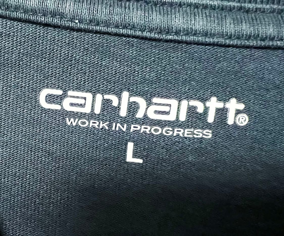 칼하트 윕 모델 킷 남자 반팔티셔츠 캐주얼 라운드넥 네이비 XL 105  상품이미지3