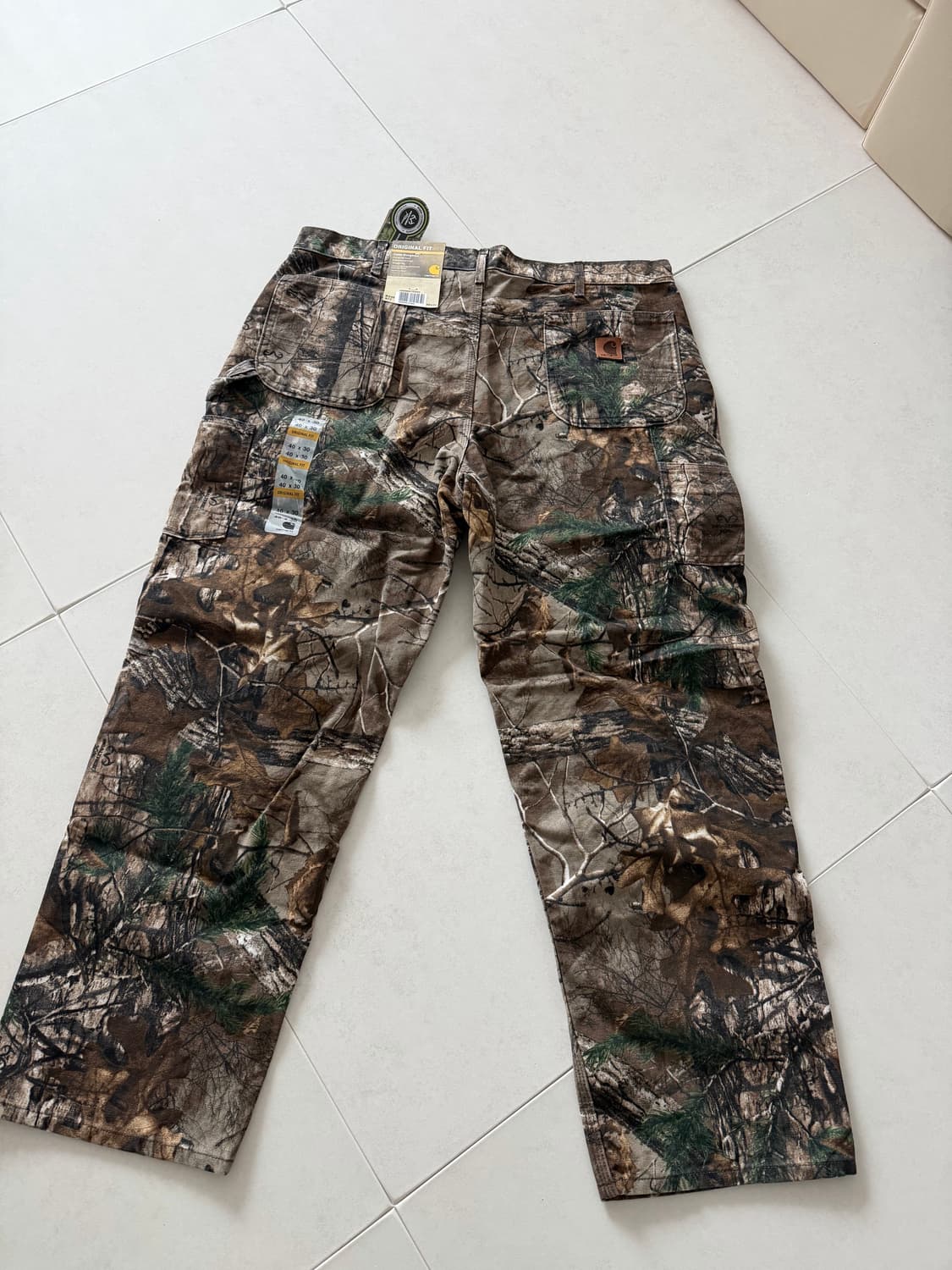 칼하트 리얼트리 싱글니 팬츠 B235 977 40X30 상품이미지2