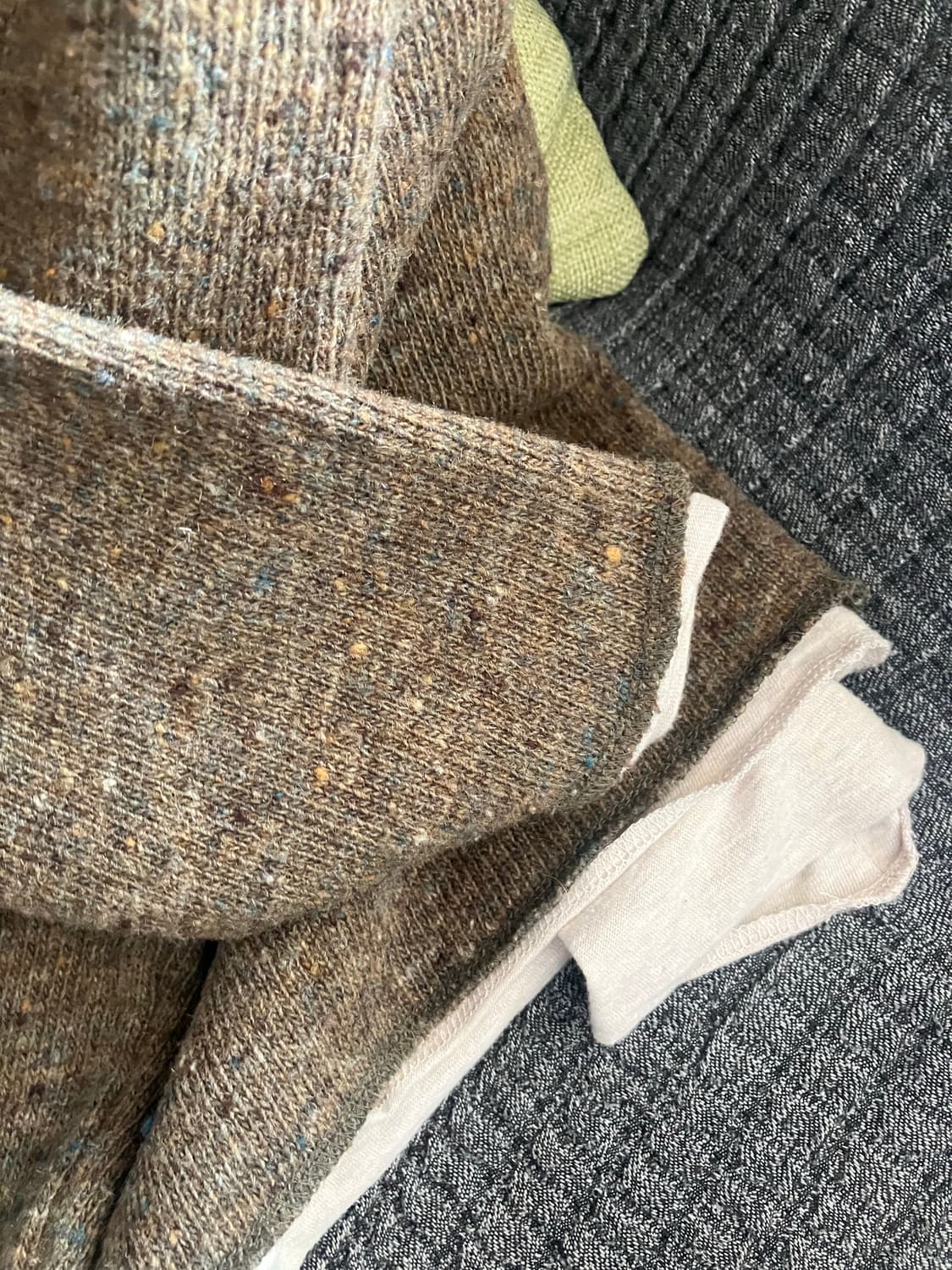 레미 릴리프 레이어드 니트 상품이미지3