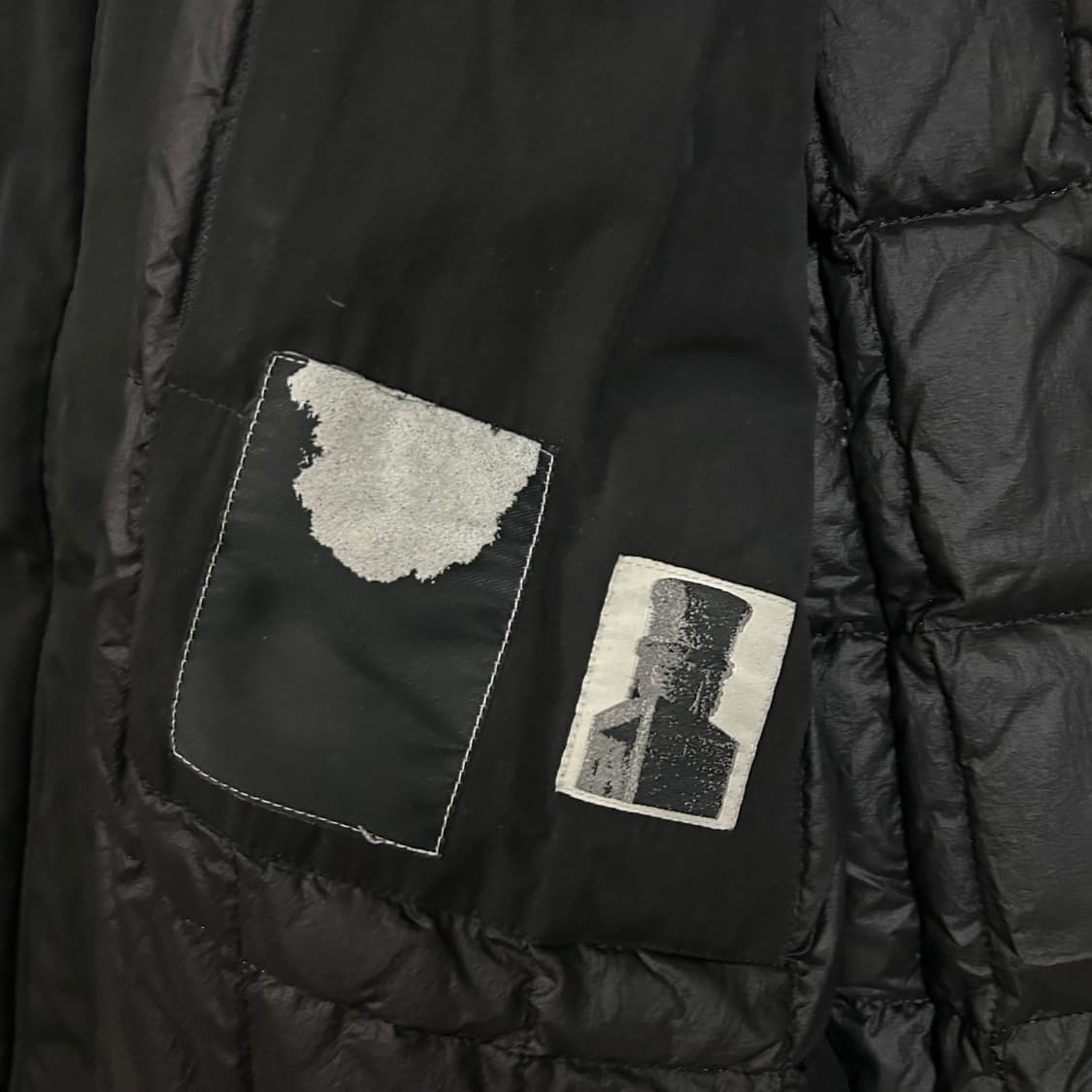  (M) 릭오웬스 다크쉐도우 블랙 봄버 롱 패딩 상품이미지7