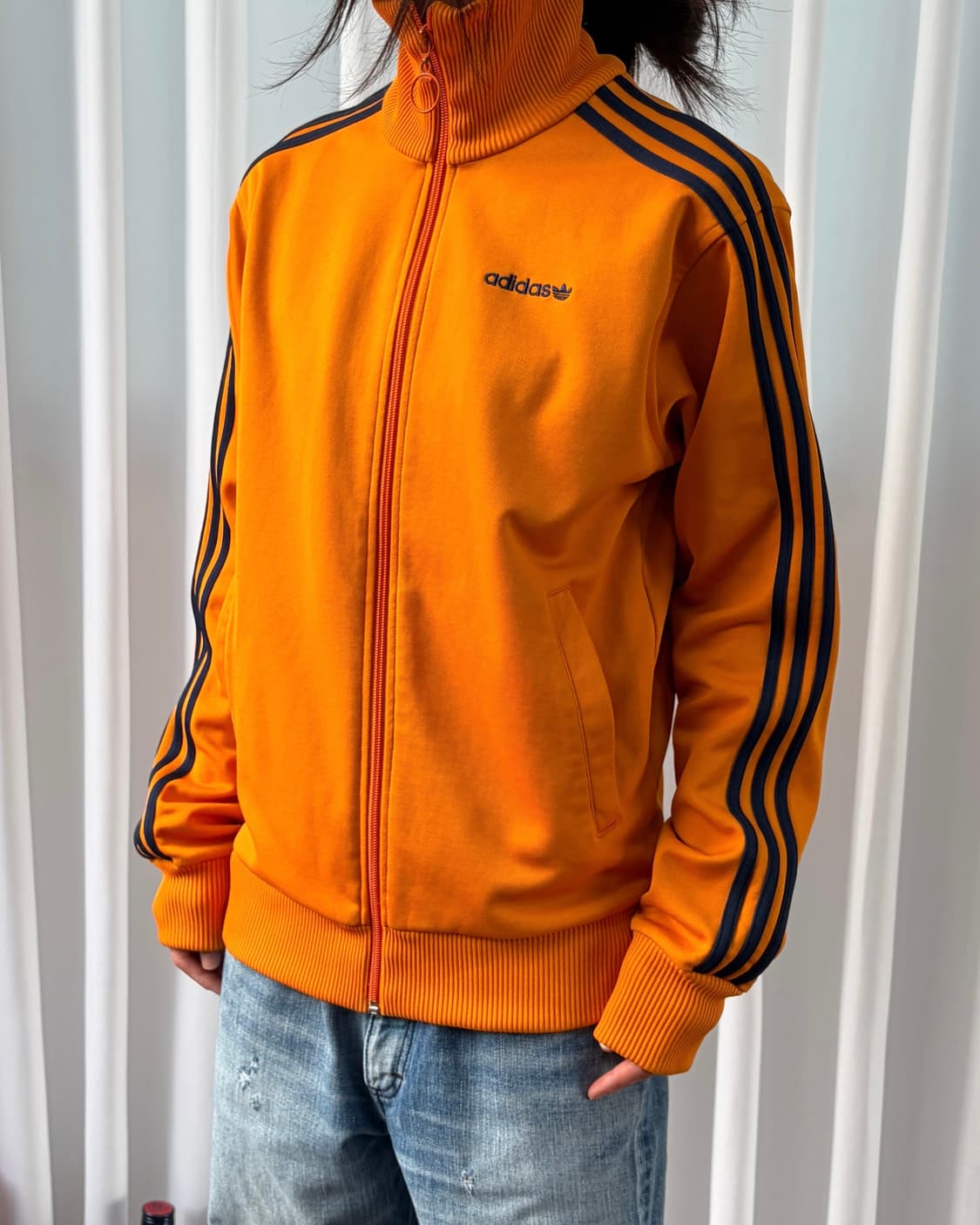 [M]아디다스 윈터베어 오렌지 트랙탑 져지 상품이미지2
