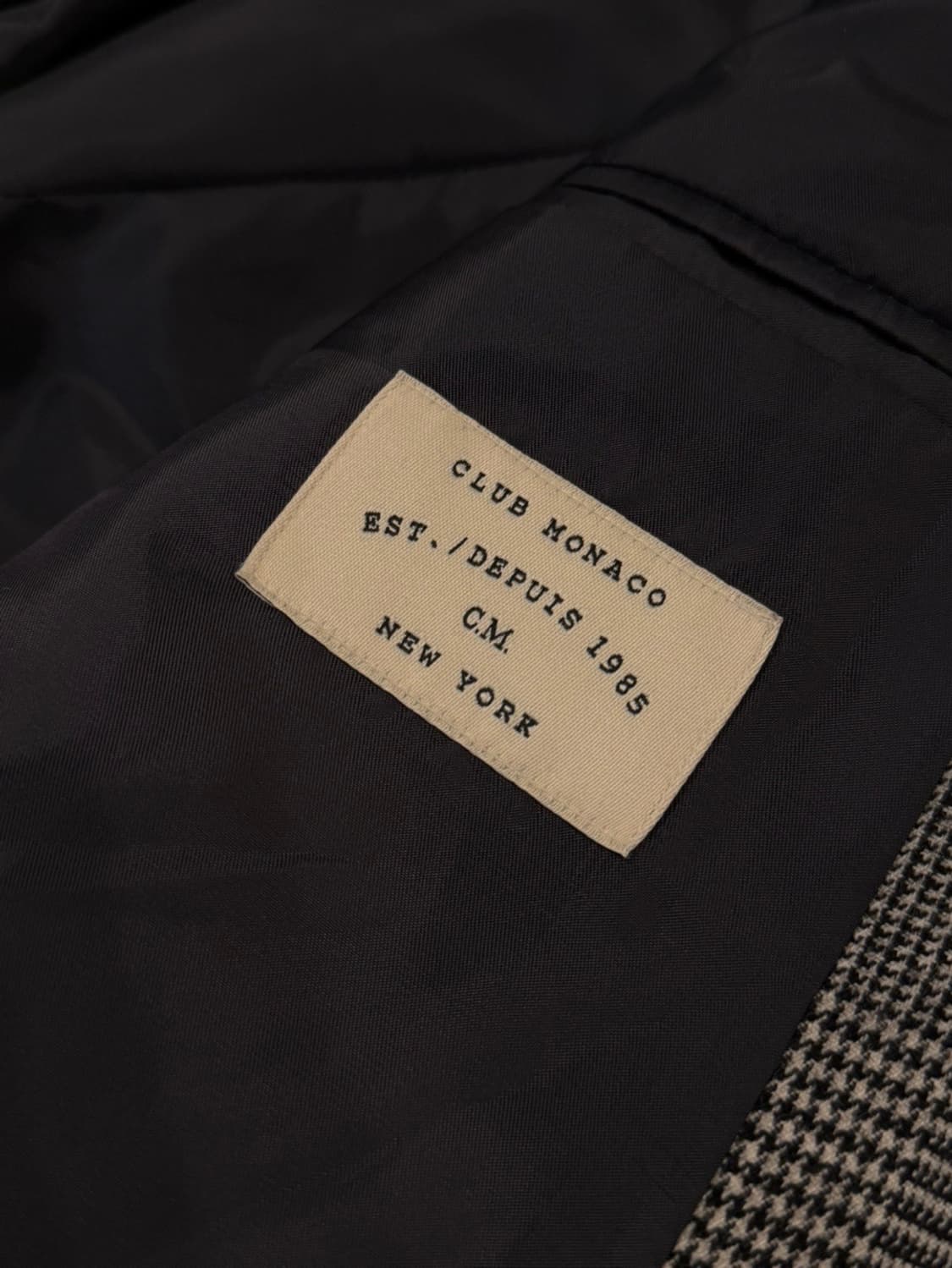 클럽모나코 플란넬자켓 남성100 상품이미지8