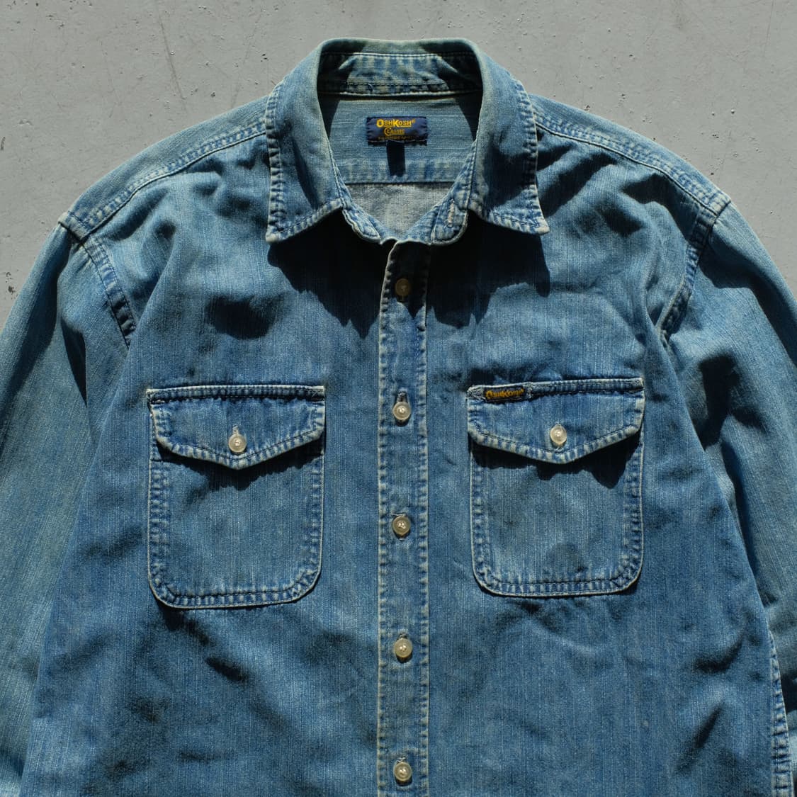 Osh Kosh Denim Double Poket Shirt 상품이미지2