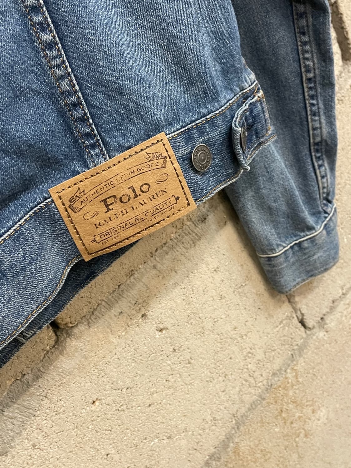 폴로 랄프로렌 3세대 데님 트커러 자켓  상품이미지5