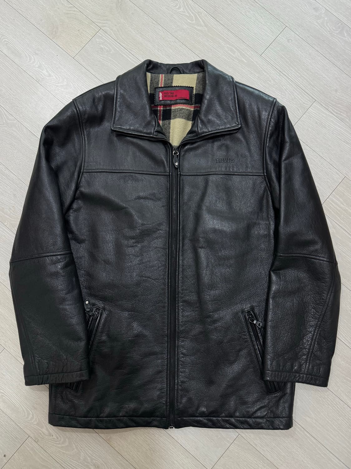 [95] 리바이스 레드탭 소가죽 싱글 자켓 상품이미지5