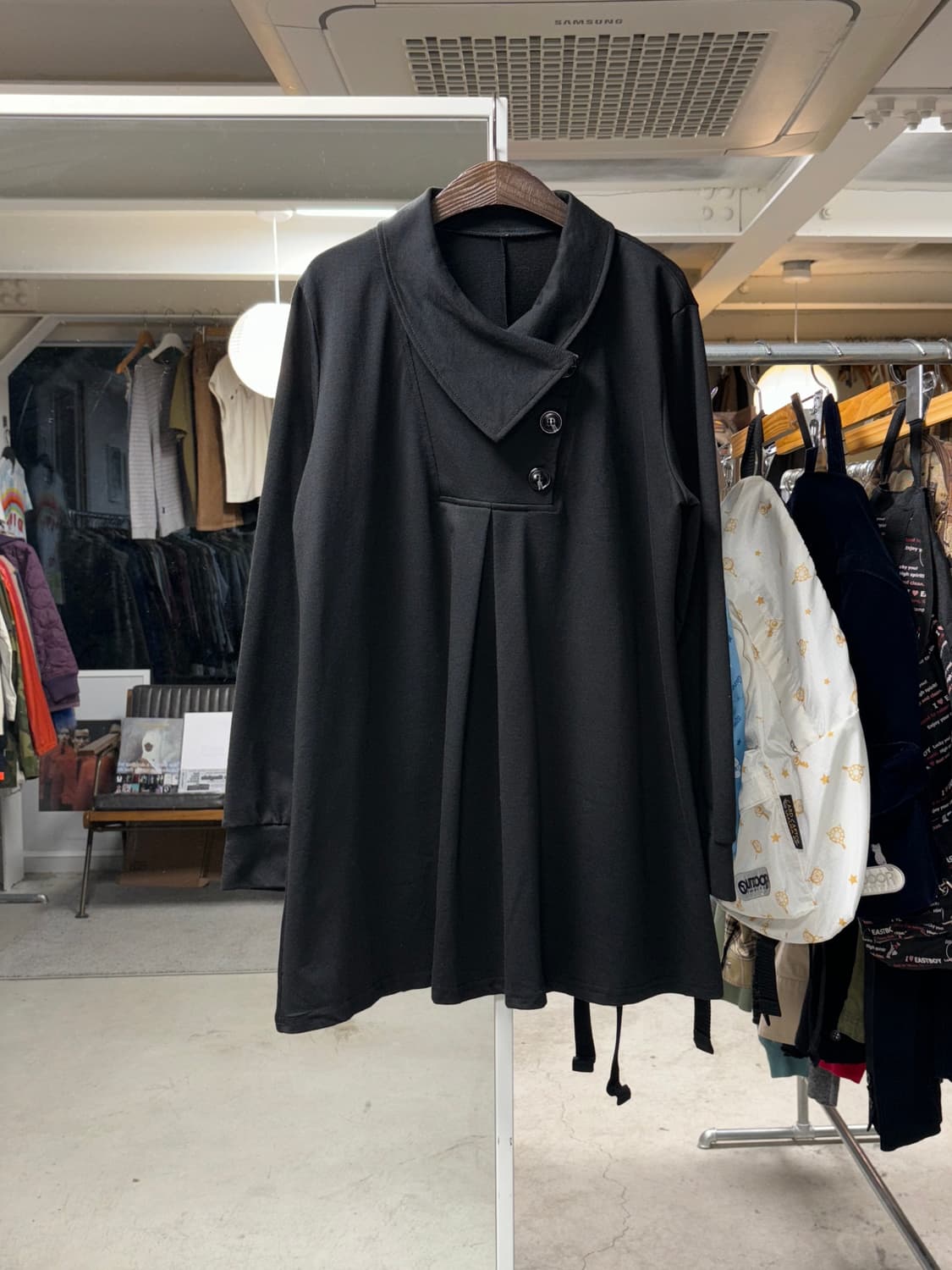 Jpn 비대칭 롱슬리브 상품이미지1