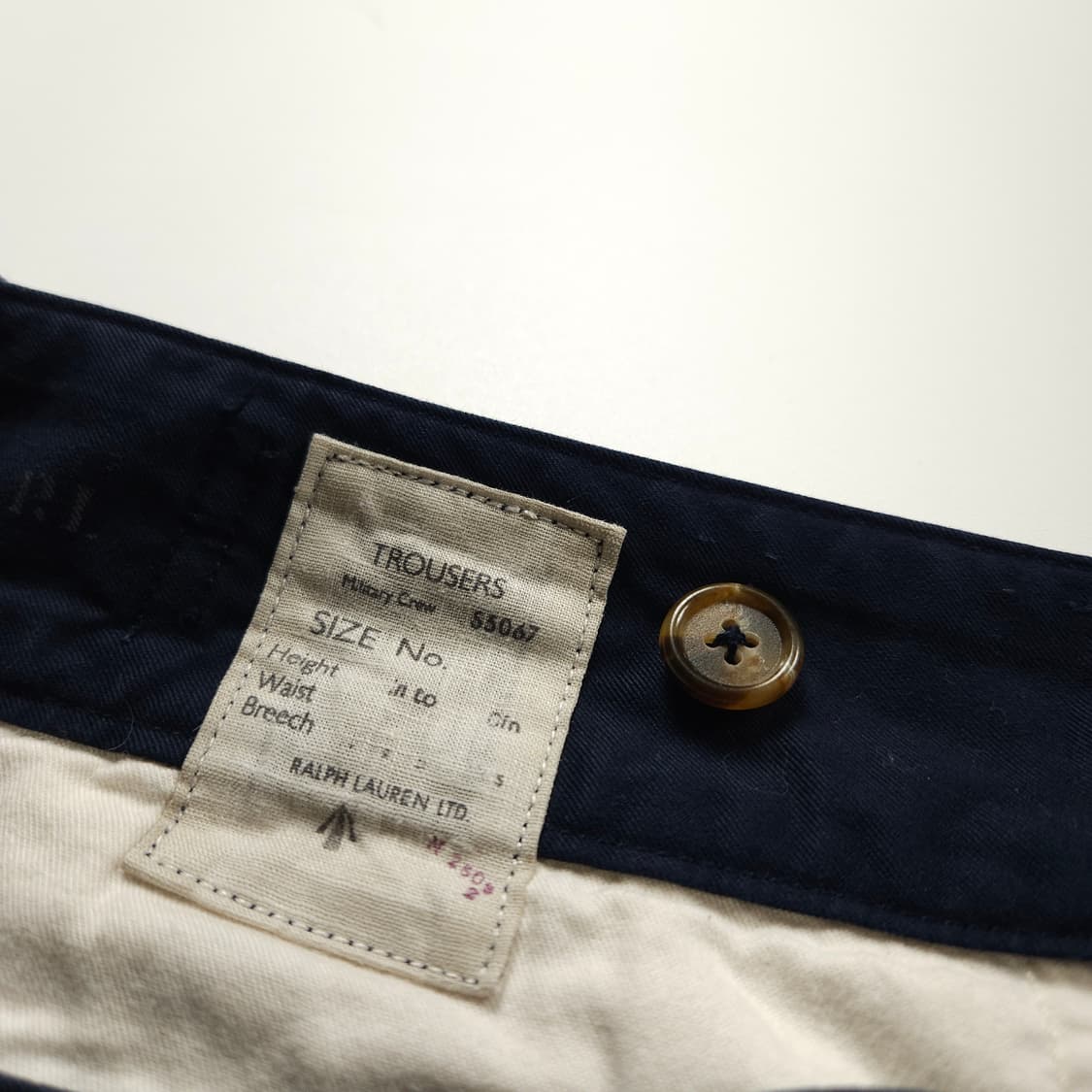 폴로 랄프로렌 밀리터리 크루 구르카 M-41 오피서 치노 팬츠 (L) 상품이미지6