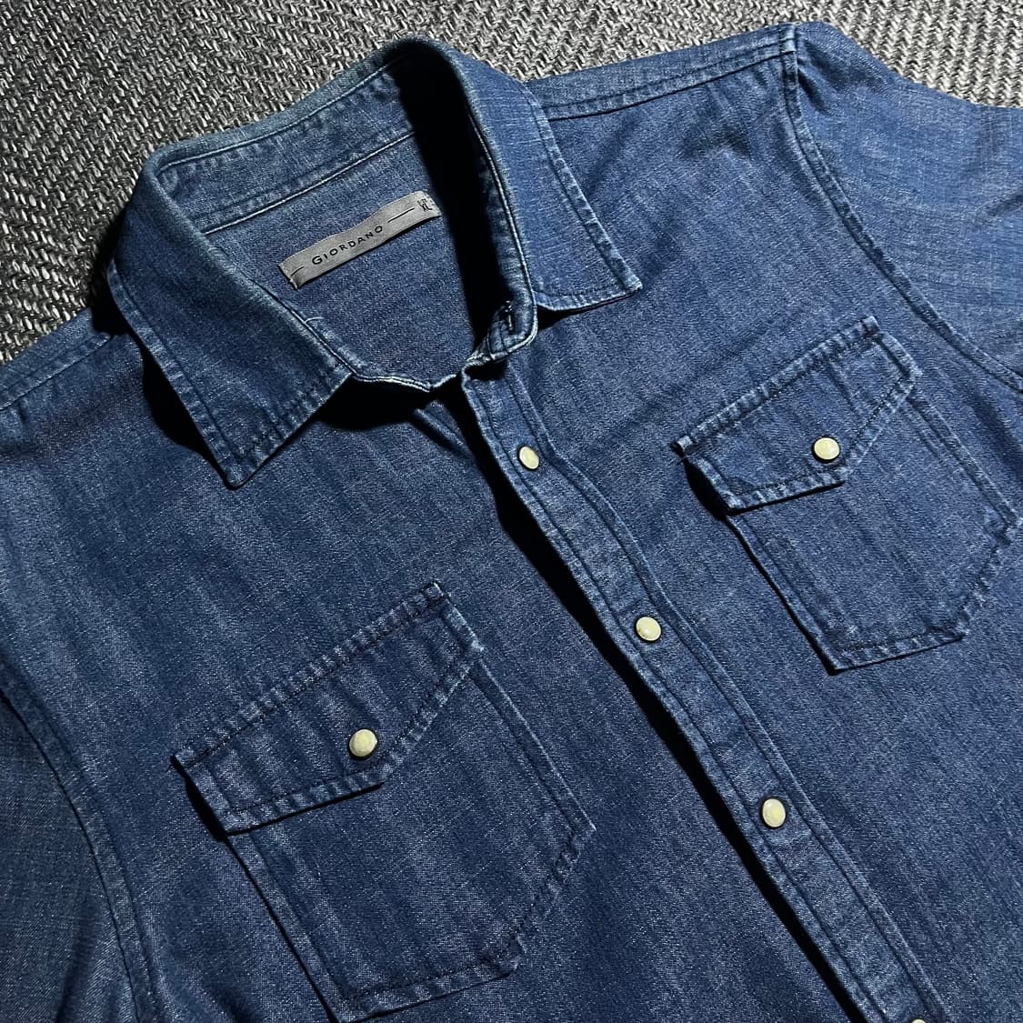 [XL] GIORDANO 지오다노 데님 셔츠 상품이미지3