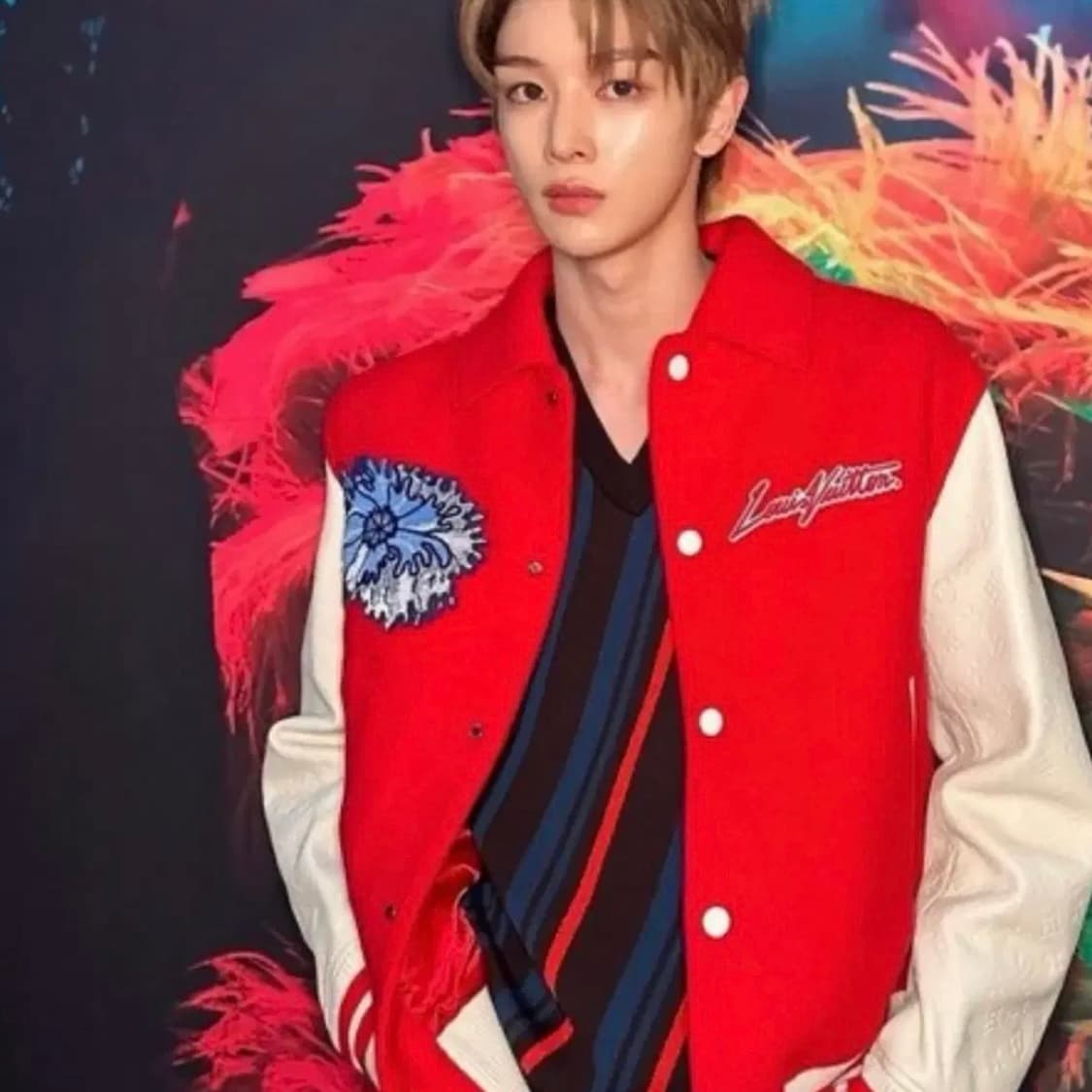 [A+급/46] 루이비통 x 쿠사마 야요이 한정 블루종 바시티 자켓 상품이미지9