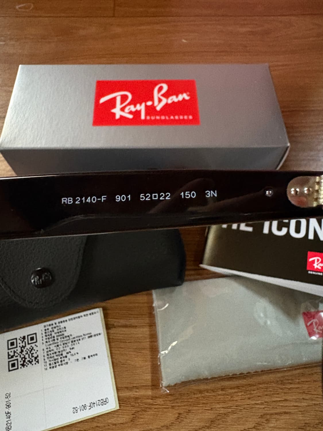 Ray-Ban 레이벤 웨이페어러 RB2140-F 901 52 상품이미지5