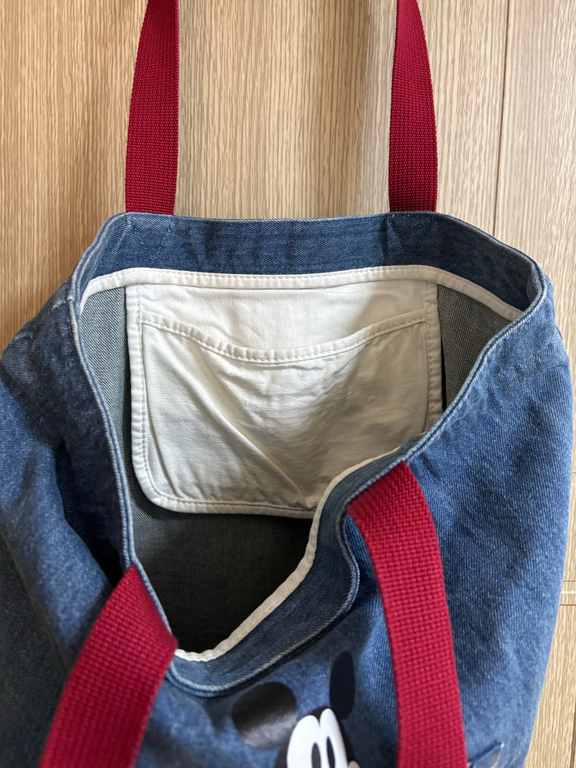 리바이스 X 디즈니 콜라보 데님 에코백 상품이미지3