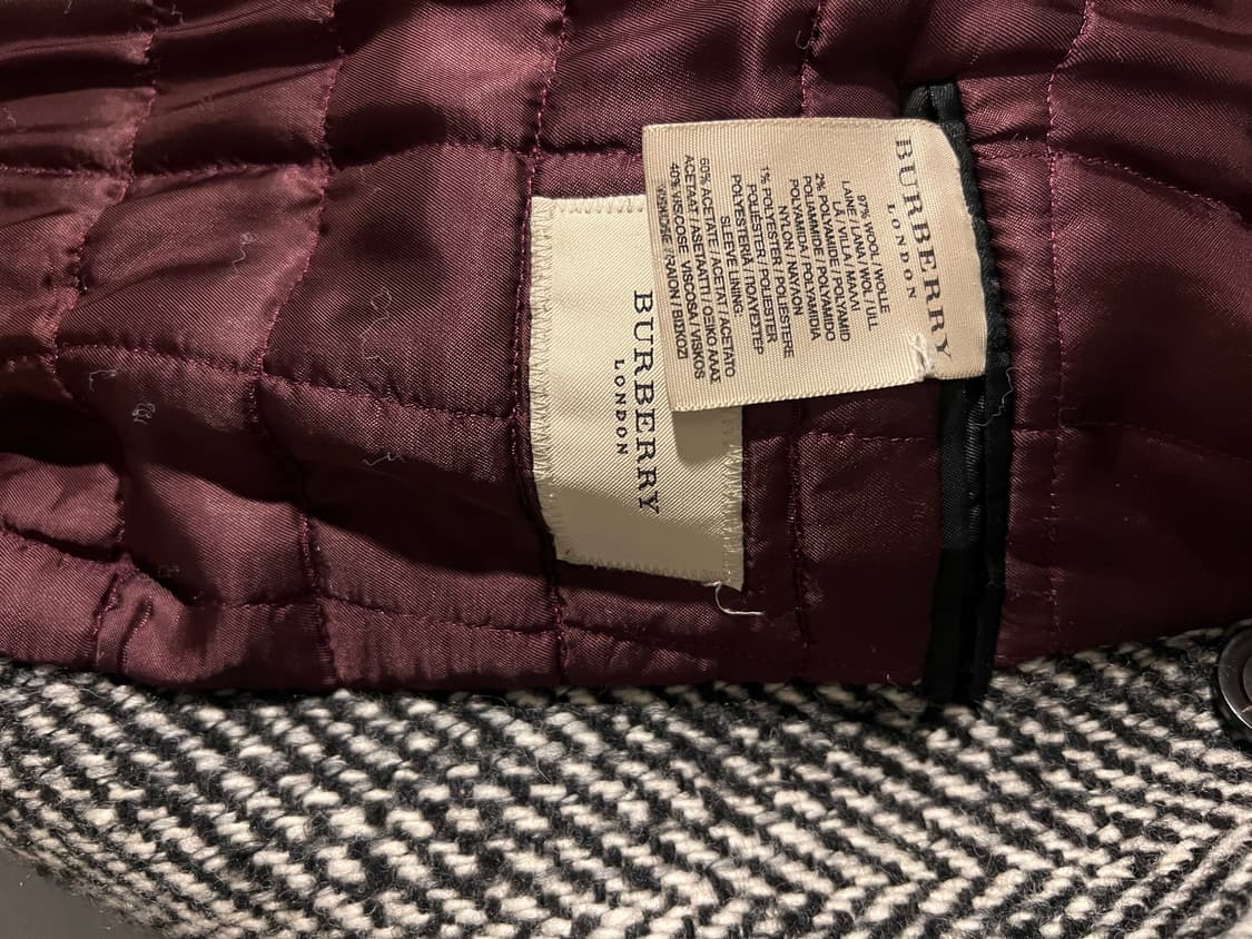 버버리 헤링본 코트 상품이미지3