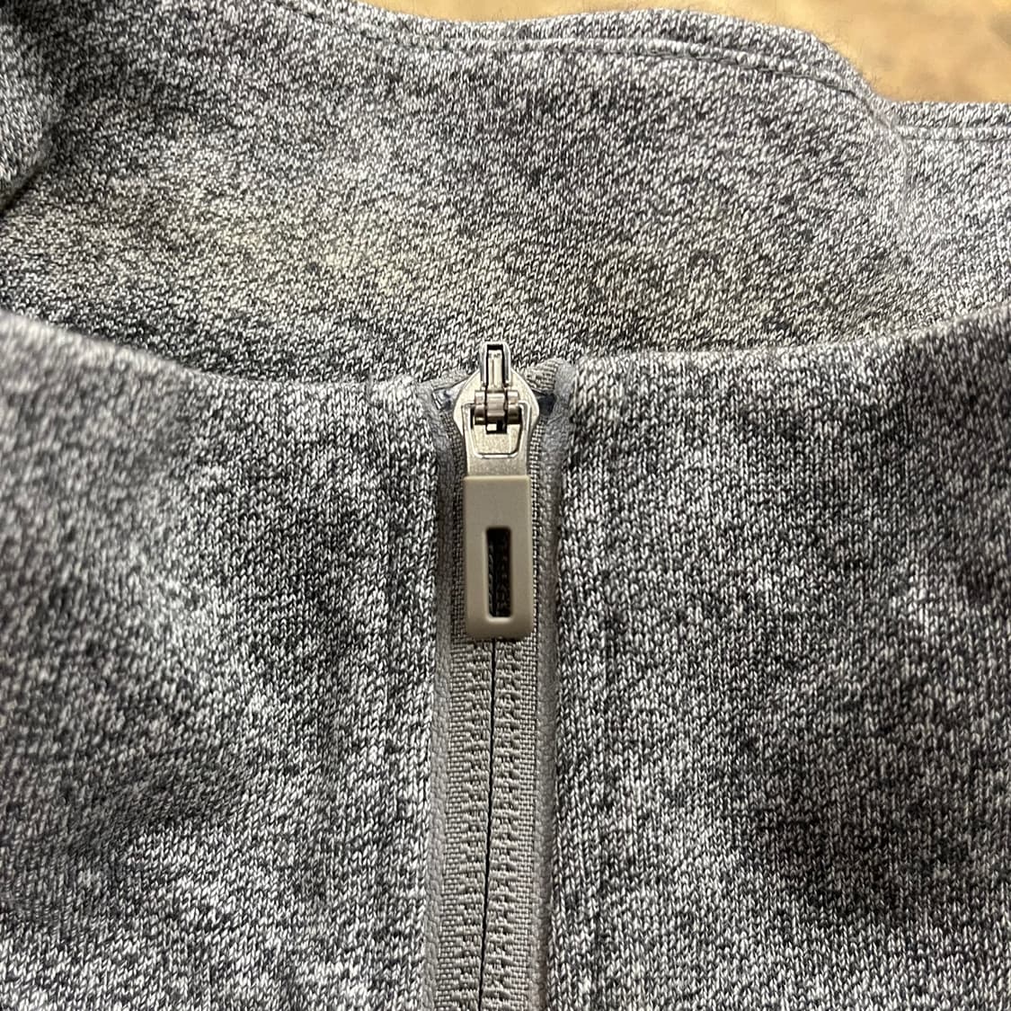 [정품/105] 아디다스 그레이 니트 집업 져지 b14 상품이미지5