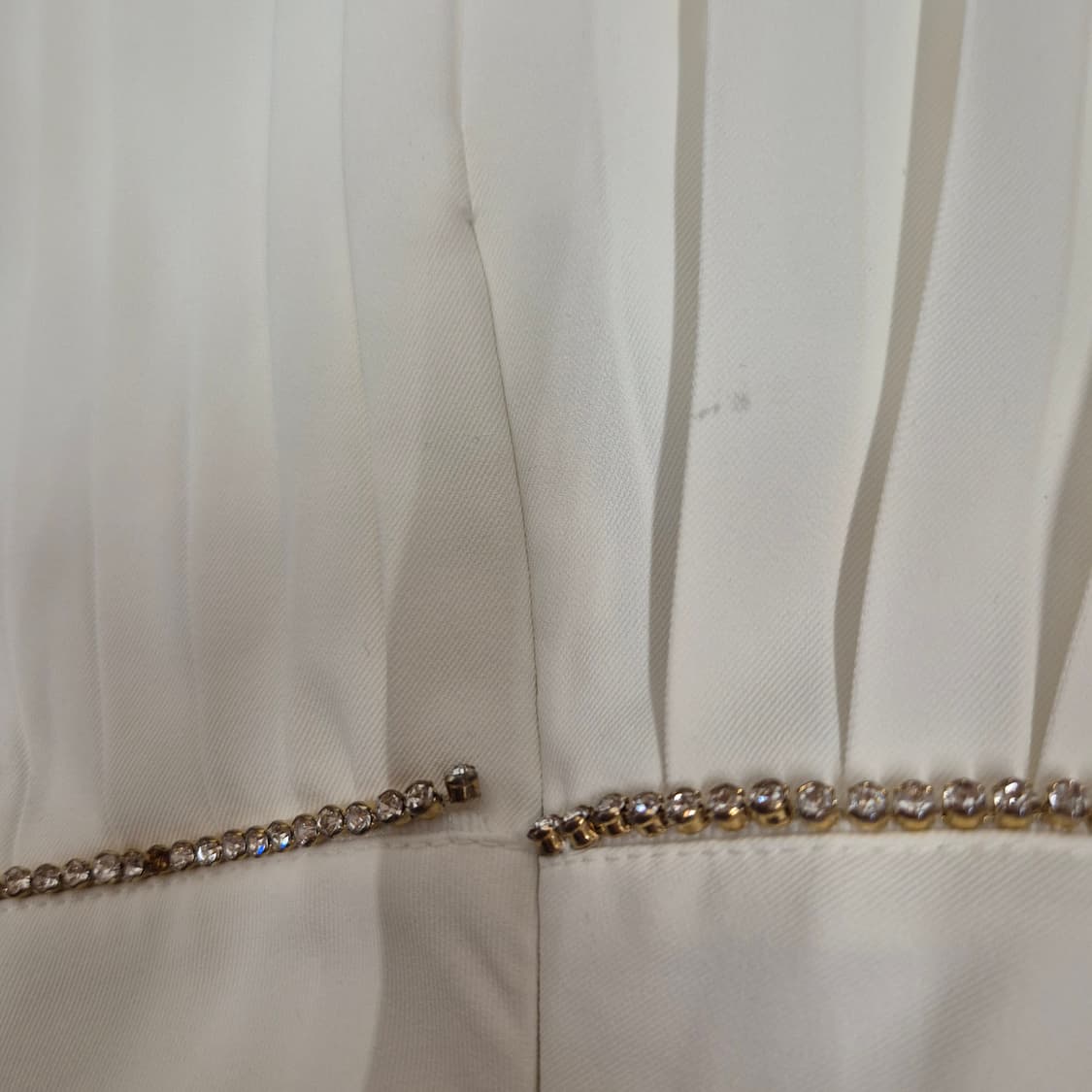 페어라이어 체인 플레어 플리츠 스커트 2XS 상품이미지5