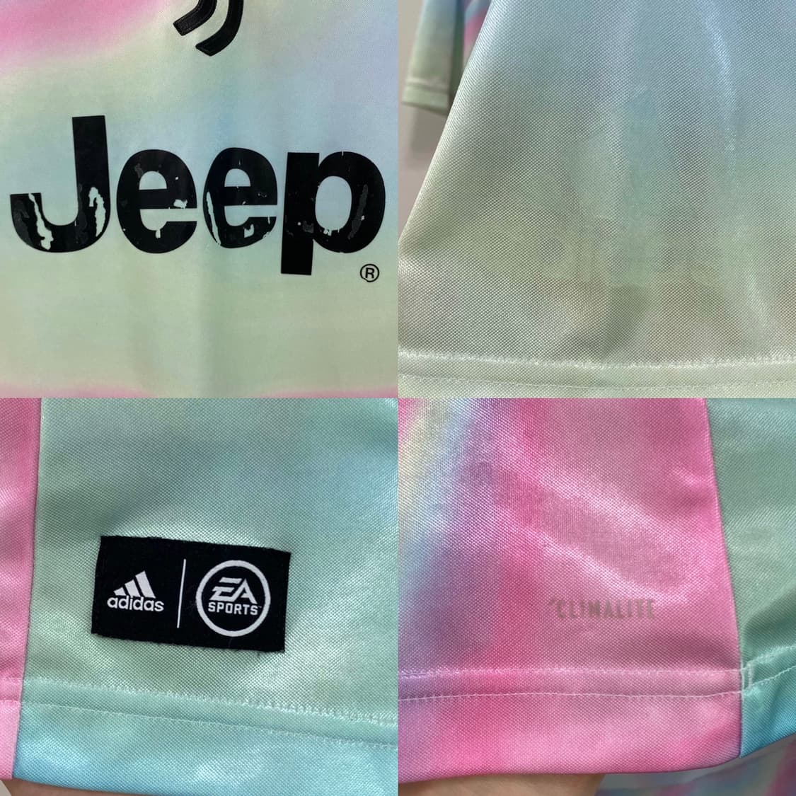 아디다스 18-19 유벤투스 4th EA스포츠 한정판 유니폼 상품이미지5