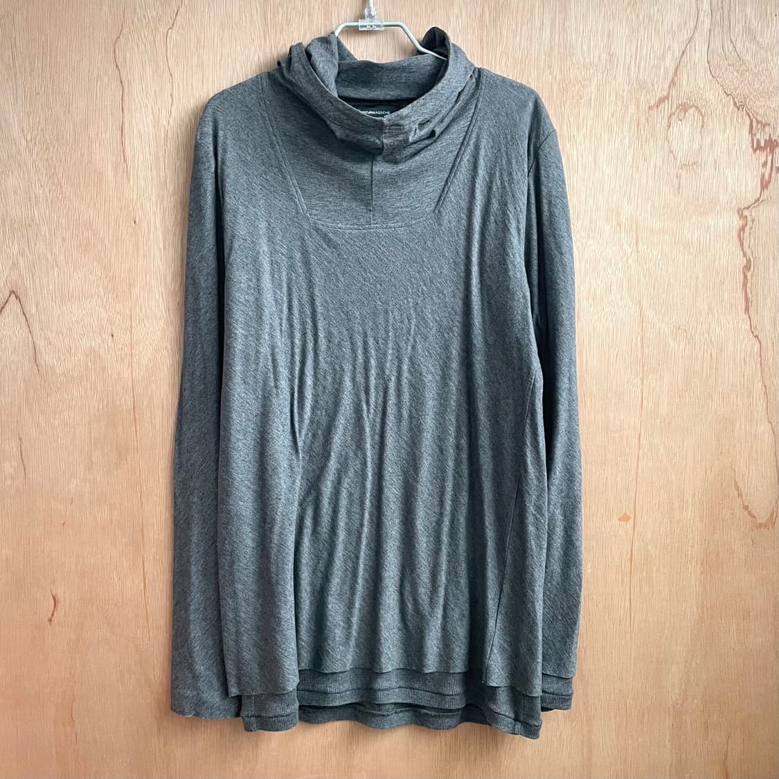 크리스반아쉐 레이어드 니트 후디 상품이미지1