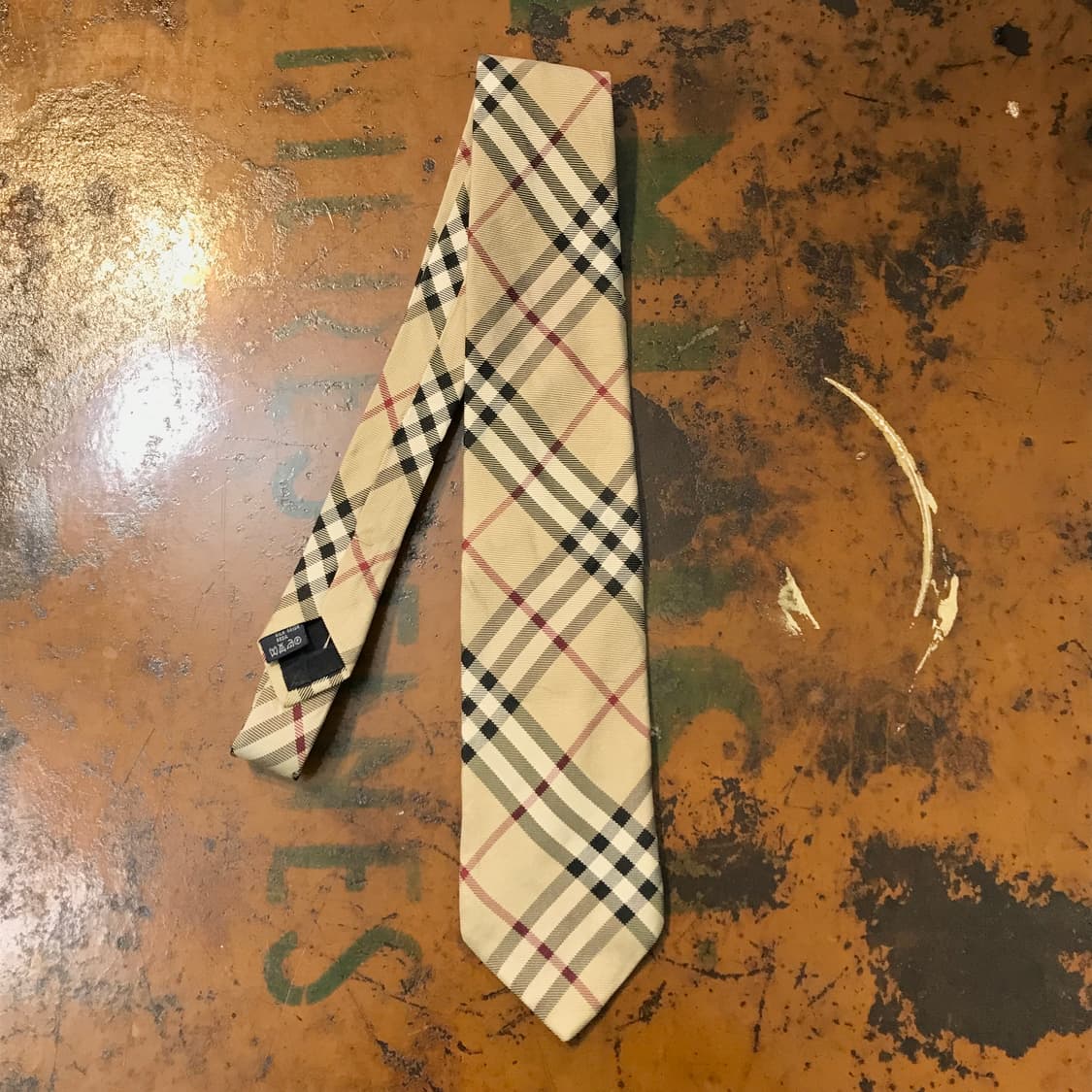 버버리 노바체크 넥타이 남녀공용  상품이미지1
