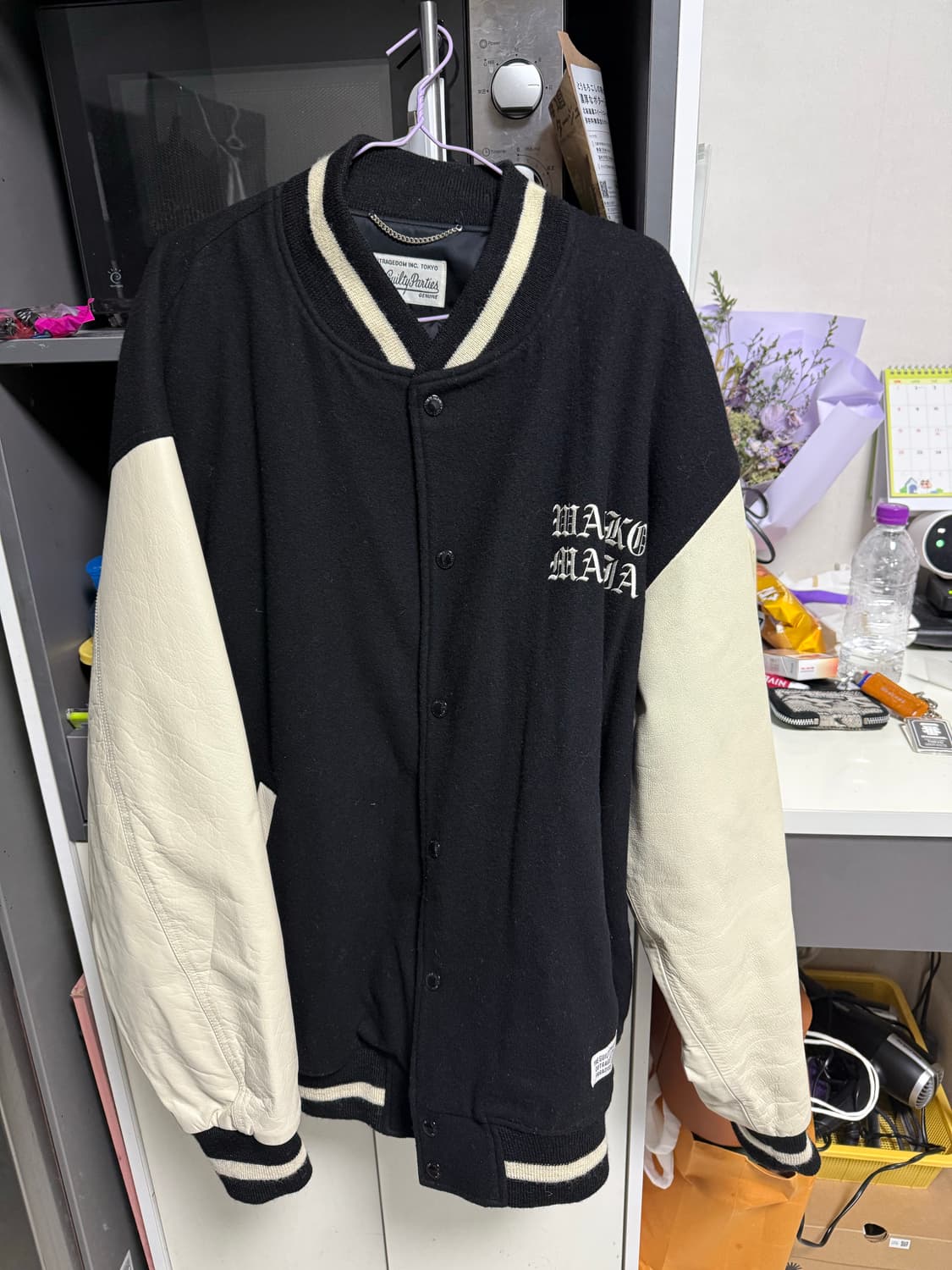 와코마리아 바시티자켓 xl팝니다 상품이미지1