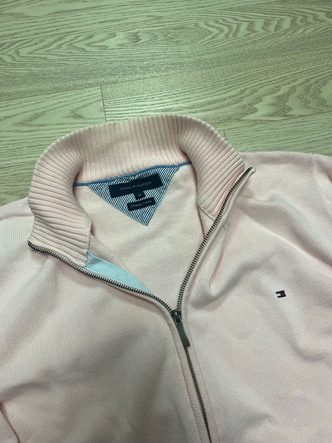 타미힐피카 니트 집업 상품이미지5