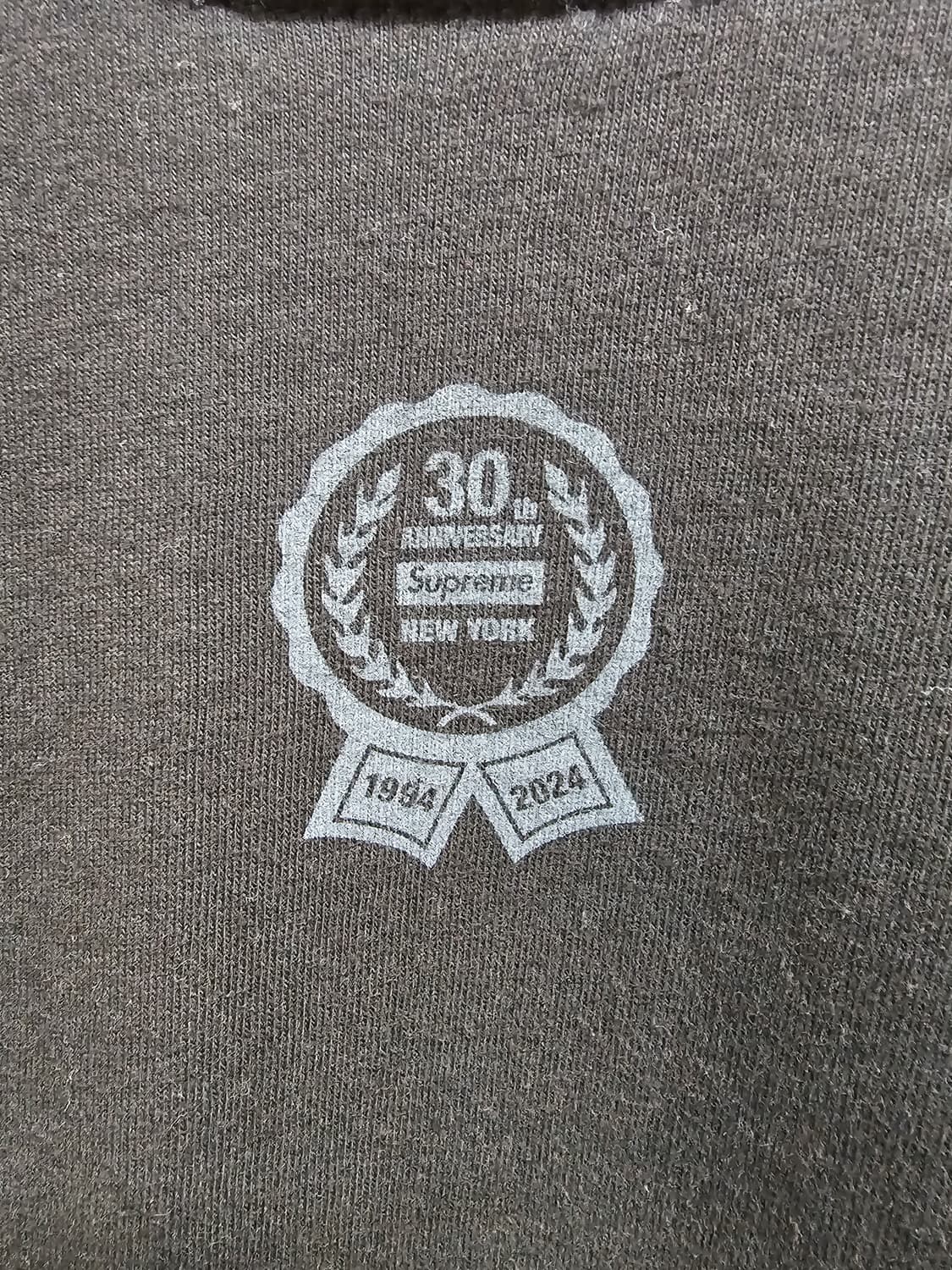 슈프림 30주년 퍼스트 반팔티셔츠 S 상품이미지4