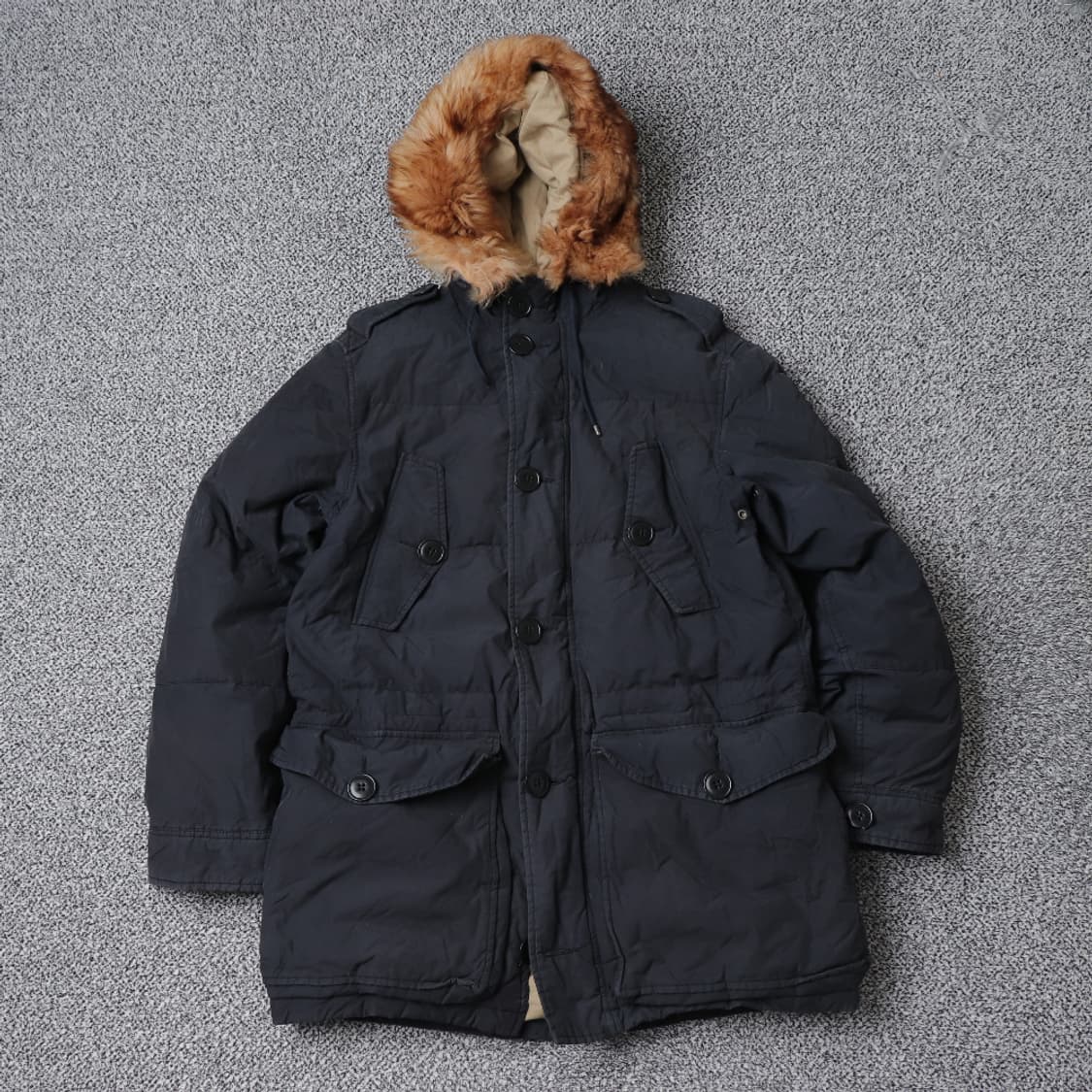 폴로 히말라야 구스다운 파카 패딩 (M) 상품이미지1