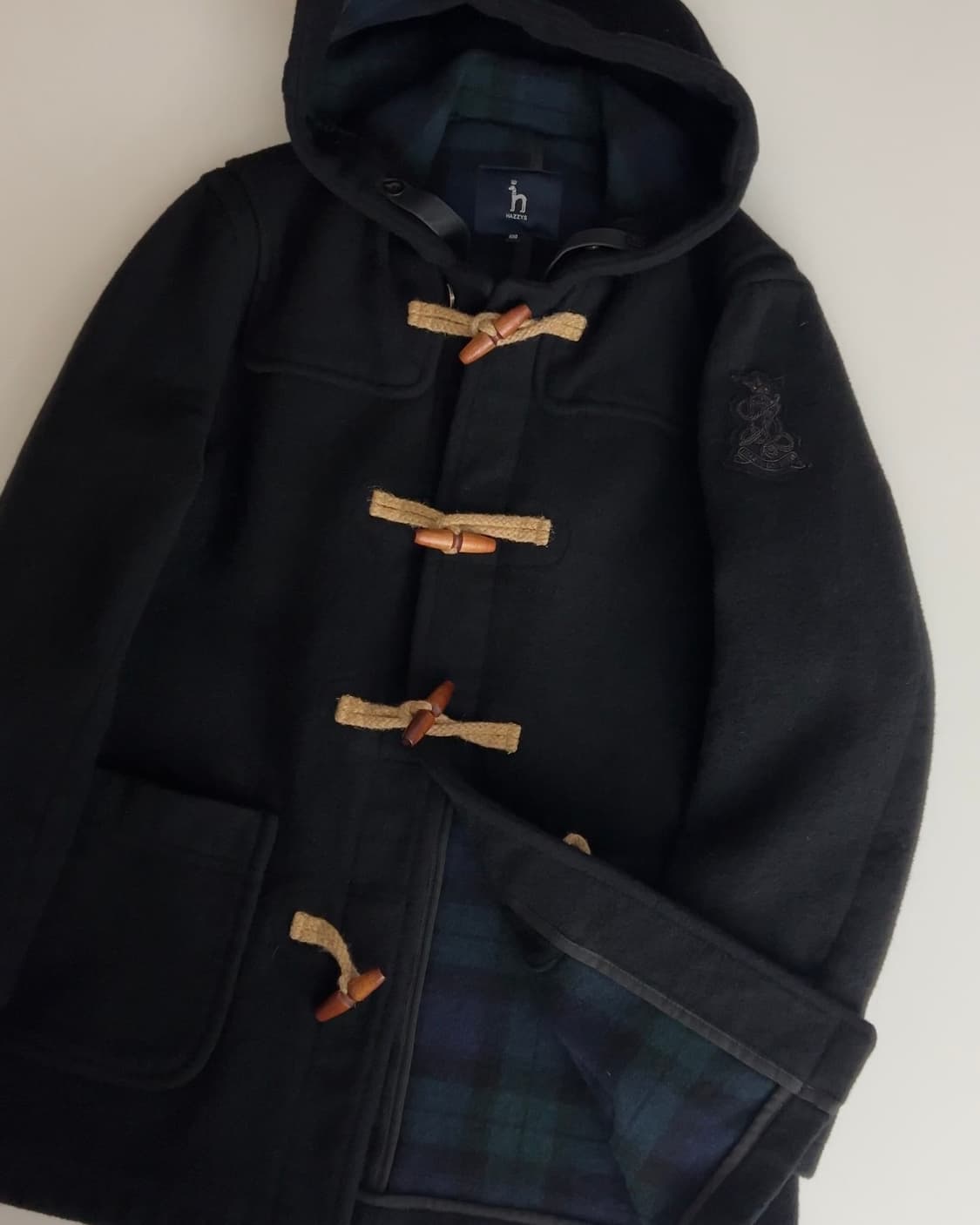 헤지스 후드 더플코트 100 상품이미지2