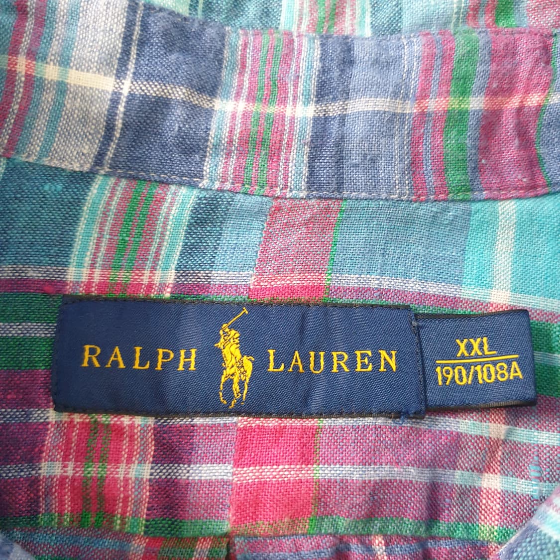 [무료배송] RALPH LAUREN 체크 긴팔 셔츠 상품이미지2