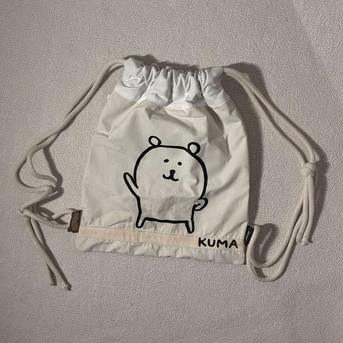 농담곰 담곰이 에코백 업사이클링 짐색 상품이미지1