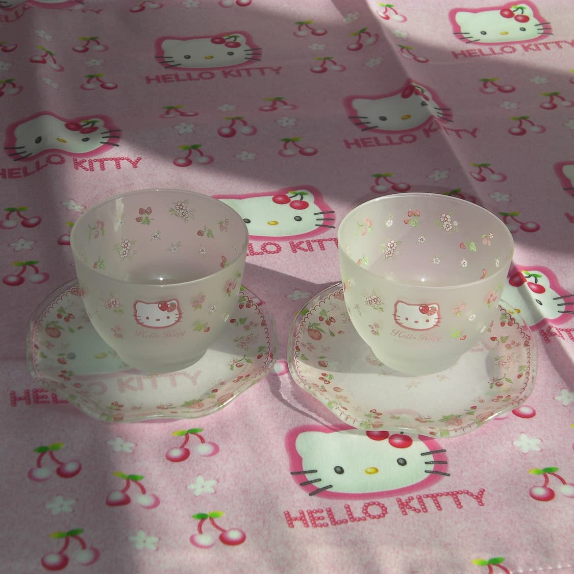 00s 헬로키티  찻잔 세트 2P 상품이미지1