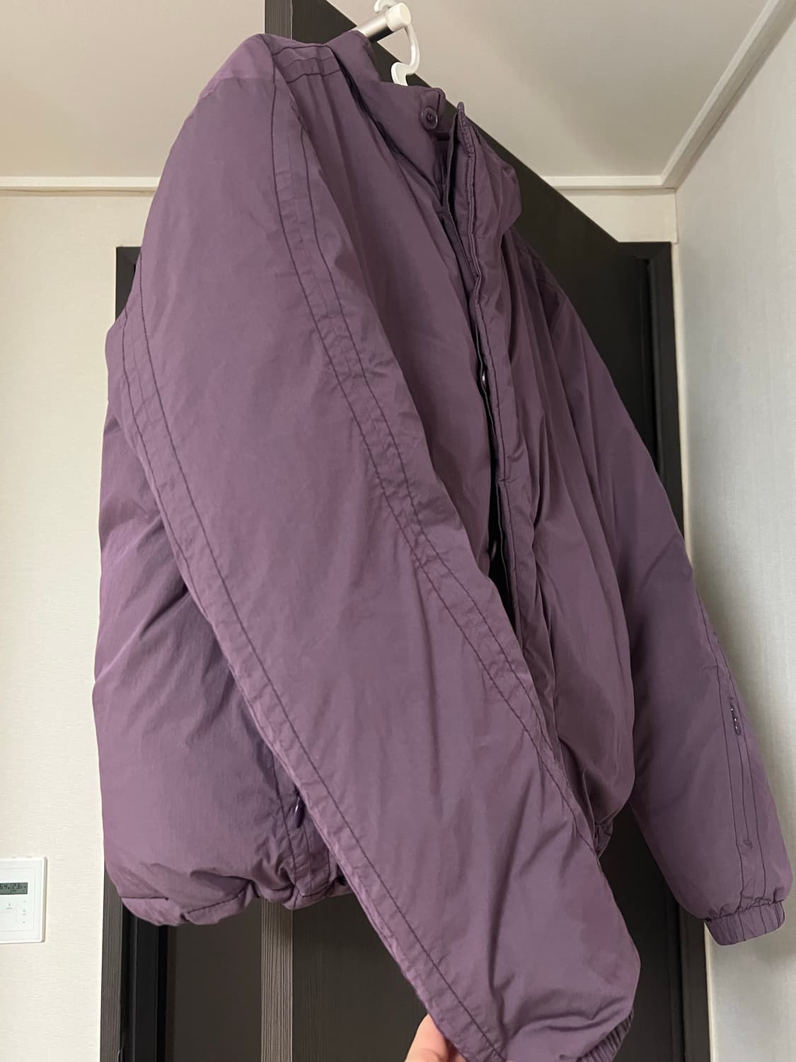 누마레 ee 슈렁큰 패딩 퍼플 m사이즈 상품이미지7