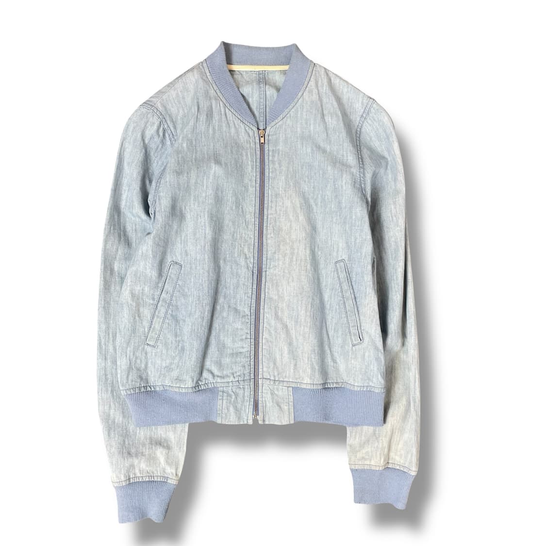 빈티지 연청 데님 트러커 자켓 38 상품이미지1