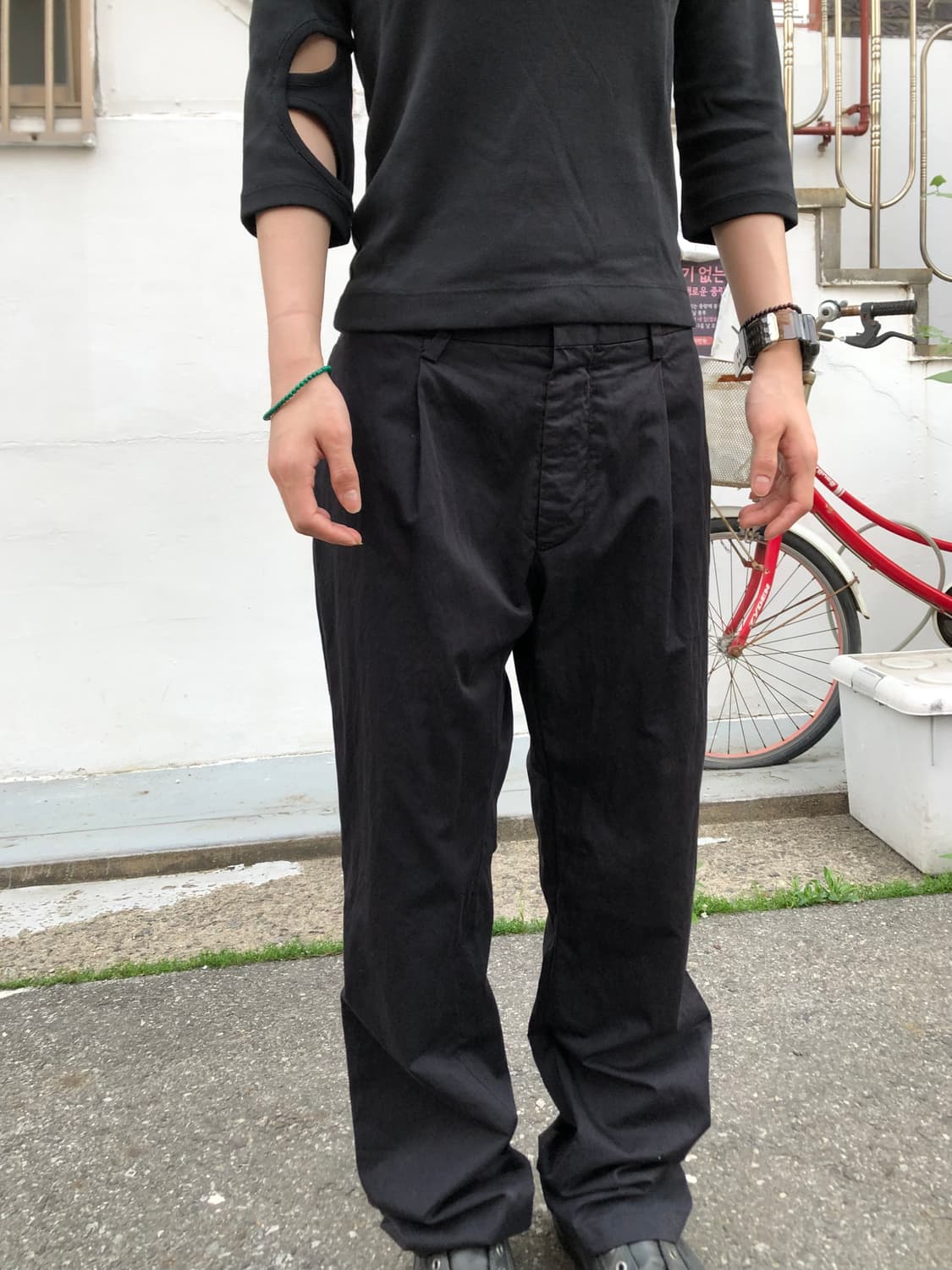 C.P. Company One-tuck Tech Cotton Pants 상품이미지3