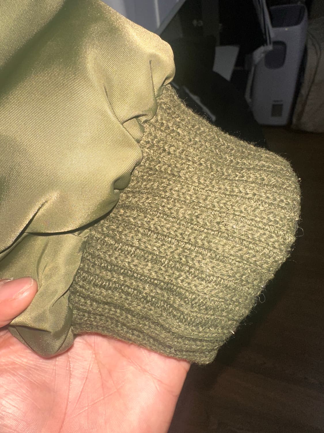 써저리 마원자켓 카키 L 상품이미지4