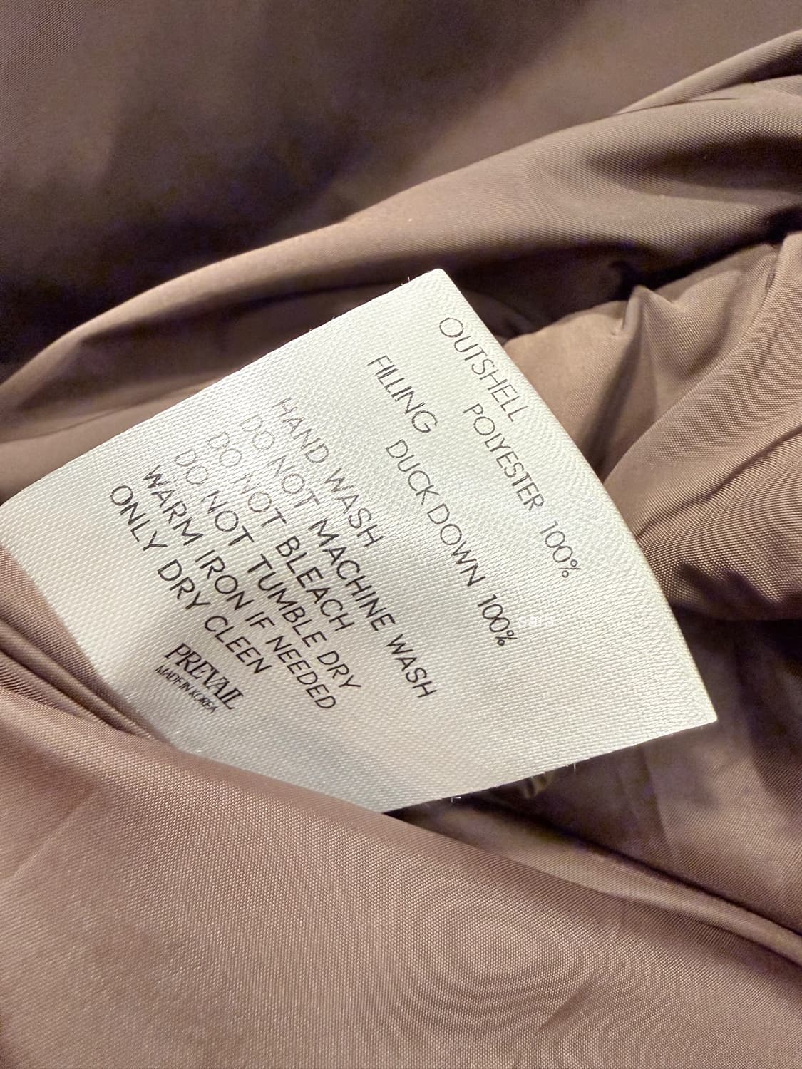 프리베일 다운 숏패딩  상품이미지6