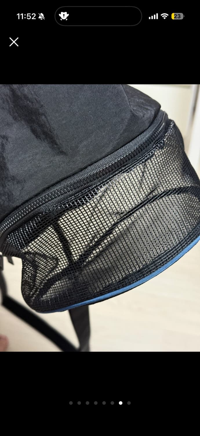 키티버니포니 메쉬 스윔 백 블랙 수영가방 상품이미지7