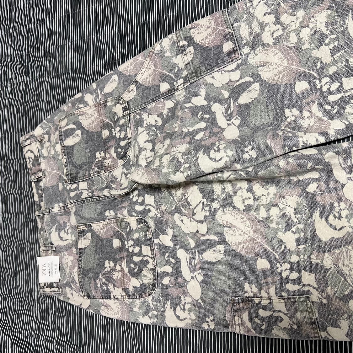 자라 트리카모 더블니 카펜터 팬츠 31 (새상품) 상품이미지7