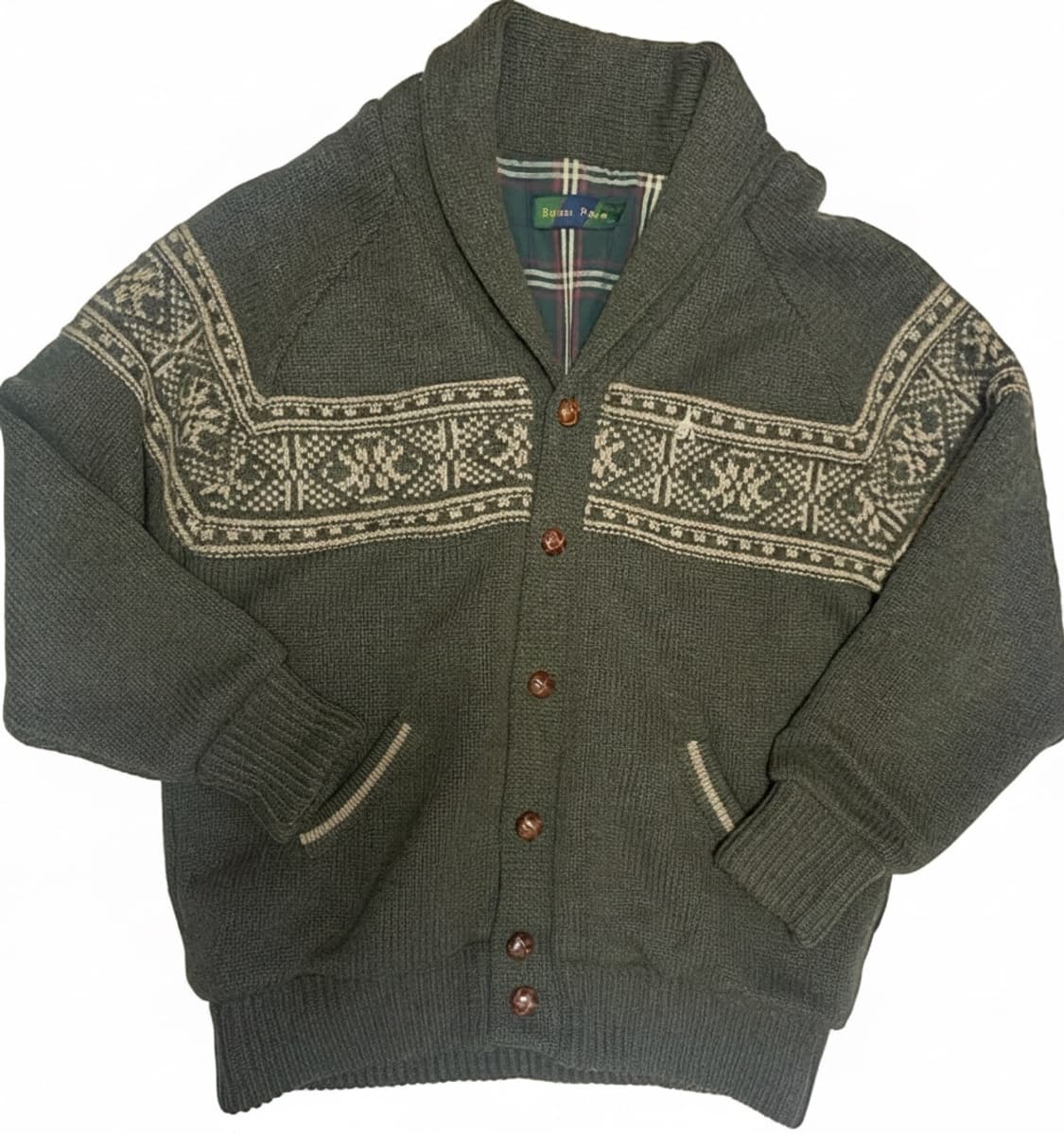 빈폴 숄카라 헤비 울 가디건 상품이미지1